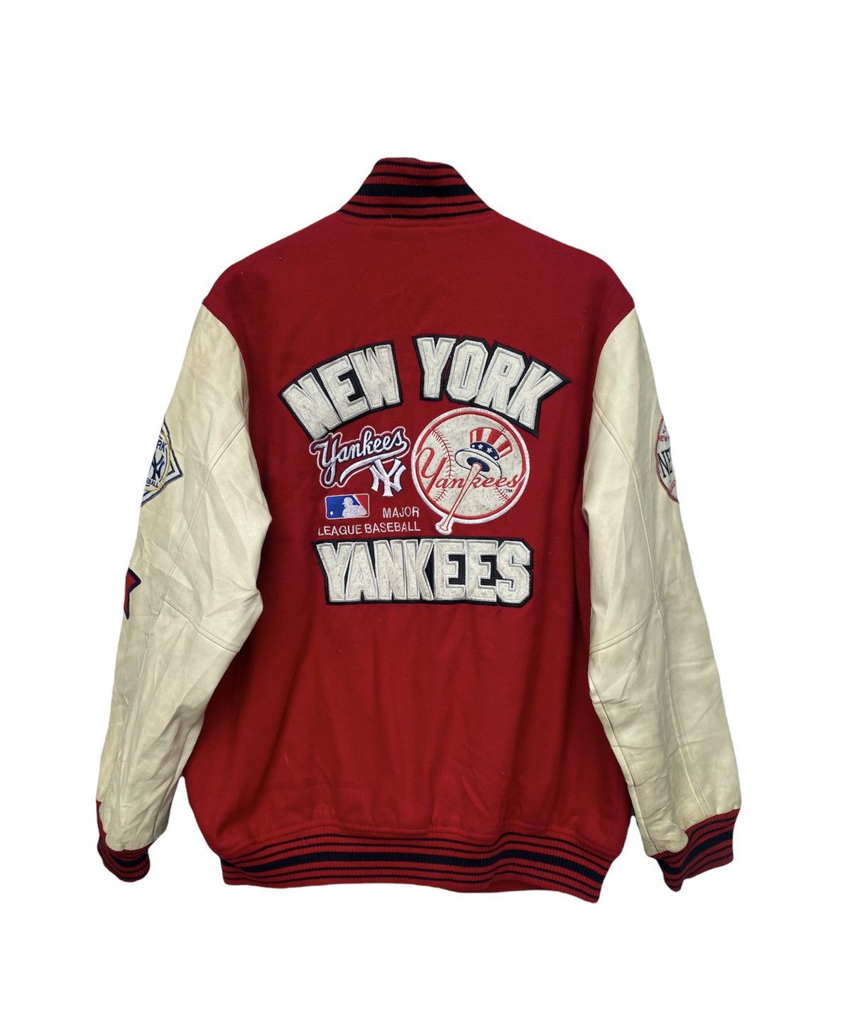 New York Yankees NEW YORK YANKEES VARSITY JACKET Size US L / EU 52-54 / 3 - 2 Thumbnail