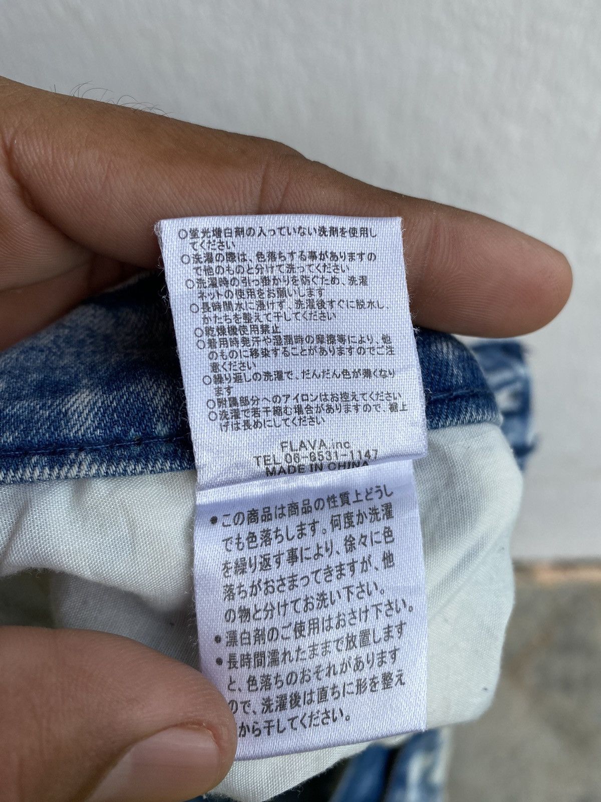Japanese Brand Roshell Japan Acid Wash Bracelet Embroidery Punk Style Jeans Size US 31 - 16 Thumbnail