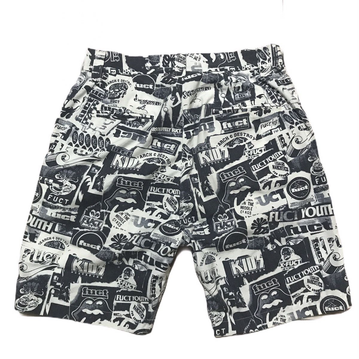 FUCT Fuct x SSDD Xerox Pattern short pants S/S 2016 Size US 32 / EU 48 - 4 Thumbnail