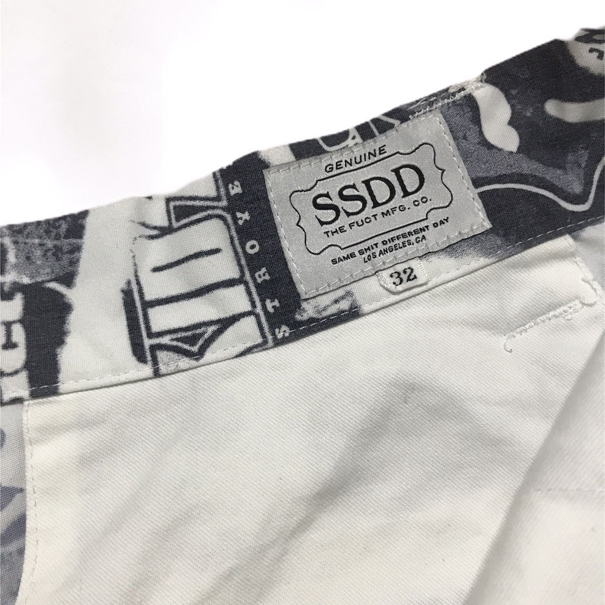 FUCT Fuct x SSDD Xerox Pattern short pants S/S 2016 Size US 32 / EU 48 - 3 Thumbnail