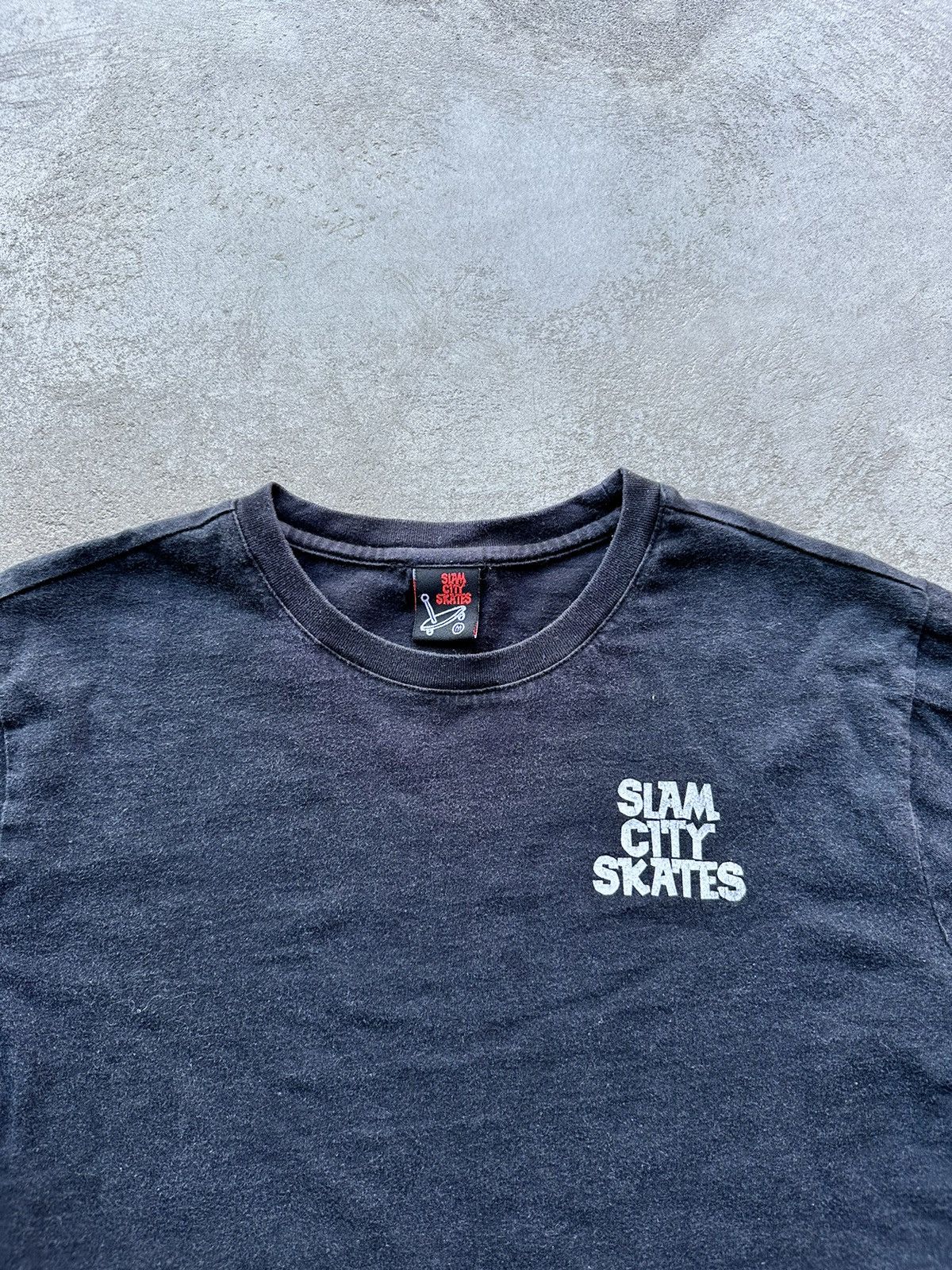 Slam City Skates London T-shirt Skateboard Hook Ups