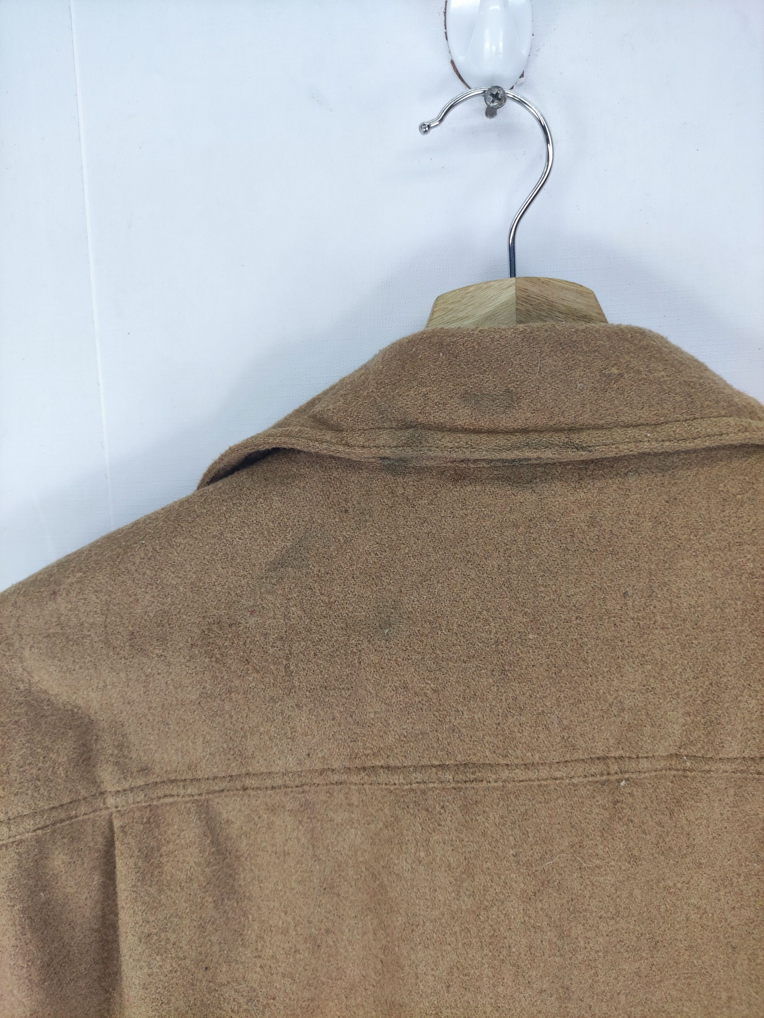 Japanese Brand Vintage Inherit Wool Jacket Button Up Size M / US 6-8 / IT 42-44 - 7 Thumbnail