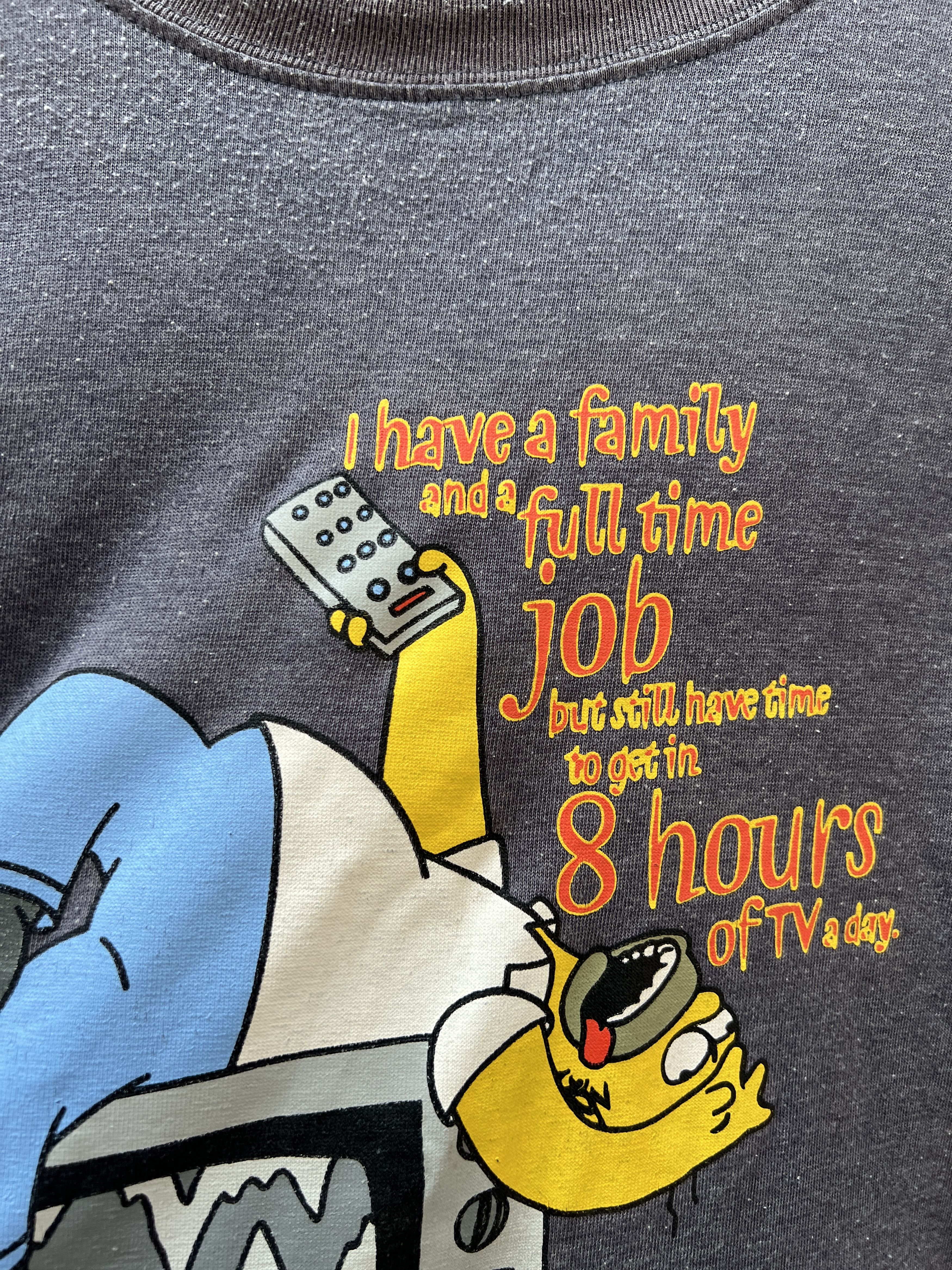 Cartoon Network Vintage 2000 The Simpsons Homer Cartoon T-shirt Size US L / EU 52-54 / 3 - 6 Thumbnail
