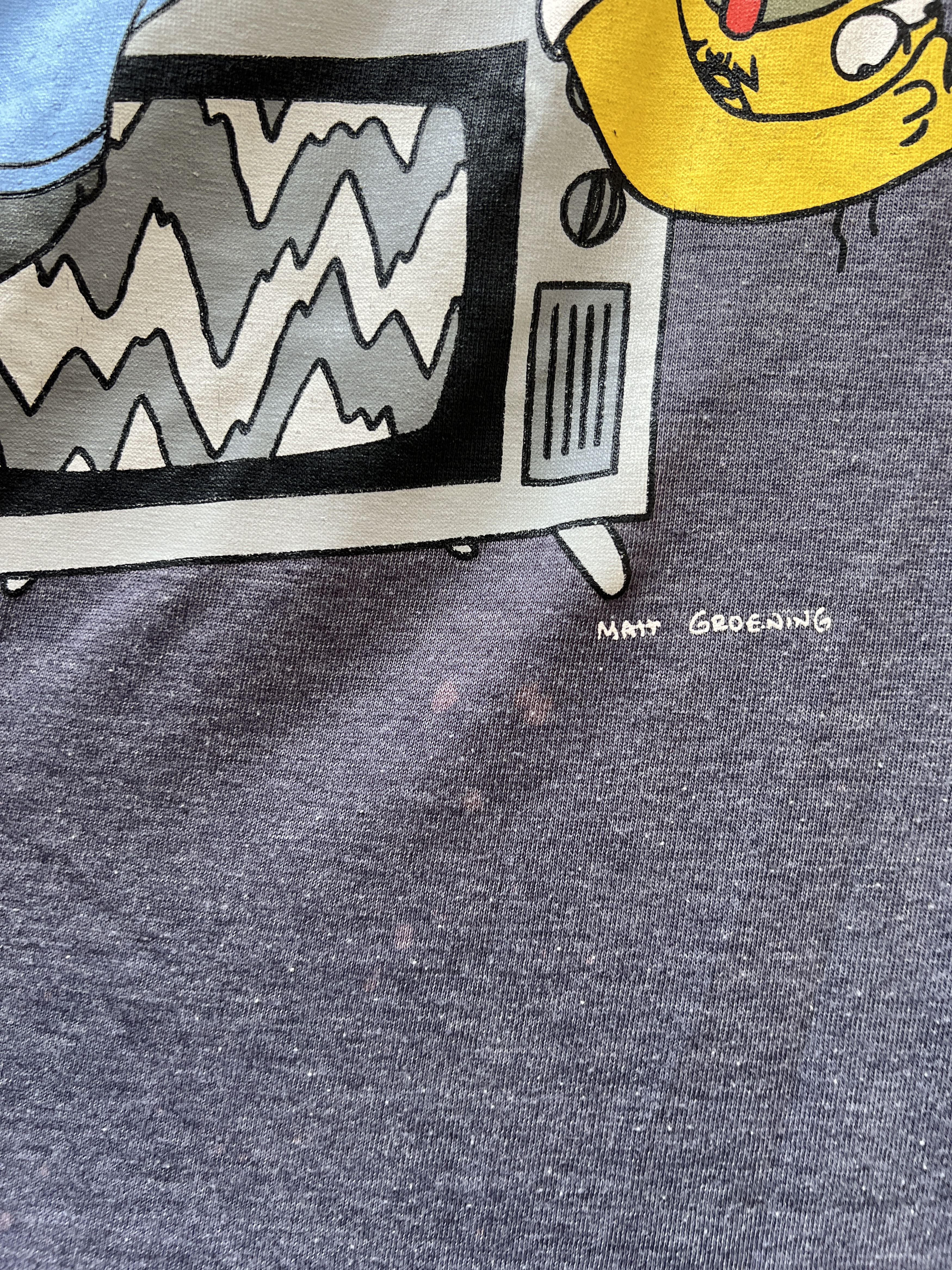 Cartoon Network Vintage 2000 The Simpsons Homer Cartoon T-shirt Size US L / EU 52-54 / 3 - 10 Thumbnail