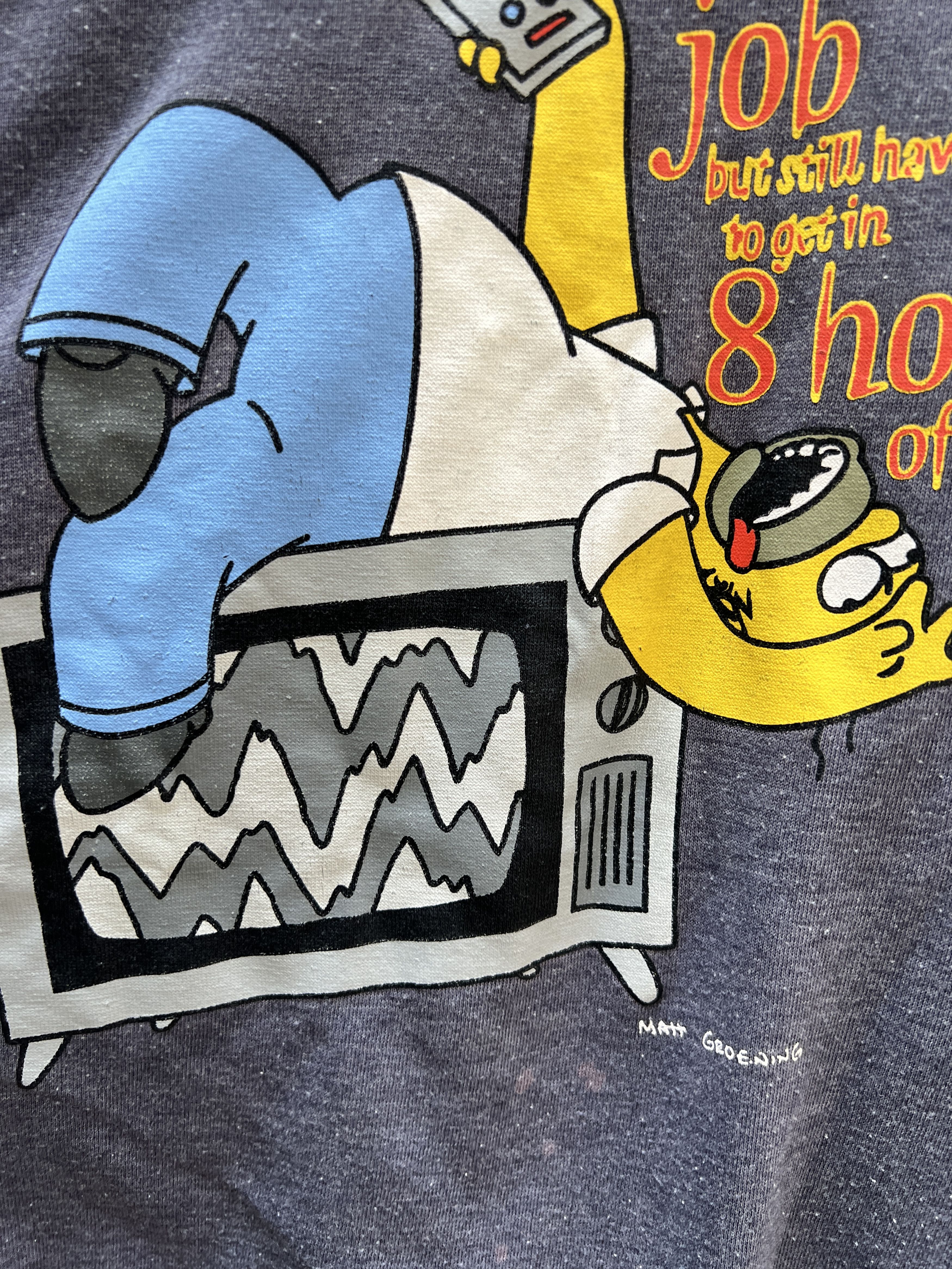 Cartoon Network Vintage 2000 The Simpsons Homer Cartoon T-shirt Size US L / EU 52-54 / 3 - 9 Thumbnail