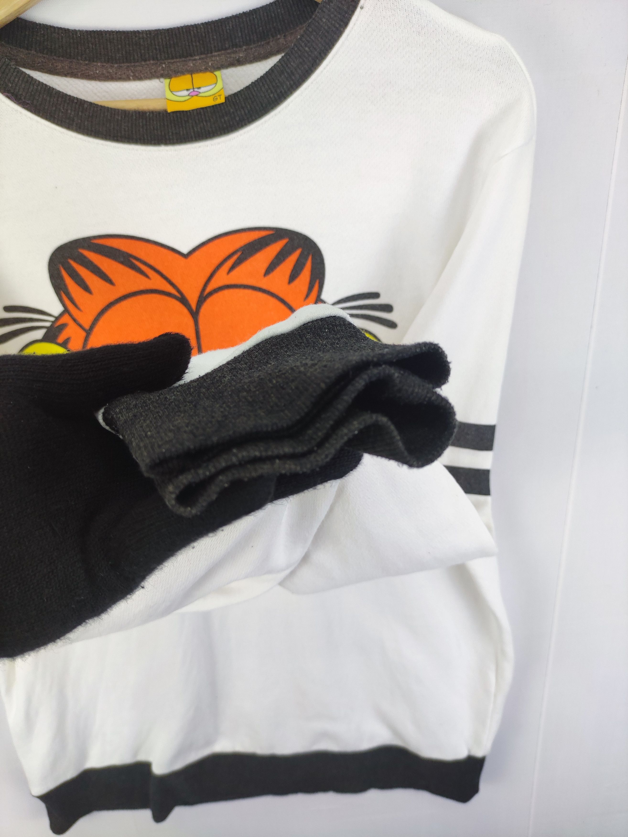 Cartoon Network Vintage Garfield Big Logo Sweatshirt Jumper Size US M / EU 48-50 / 2 - 2 Thumbnail