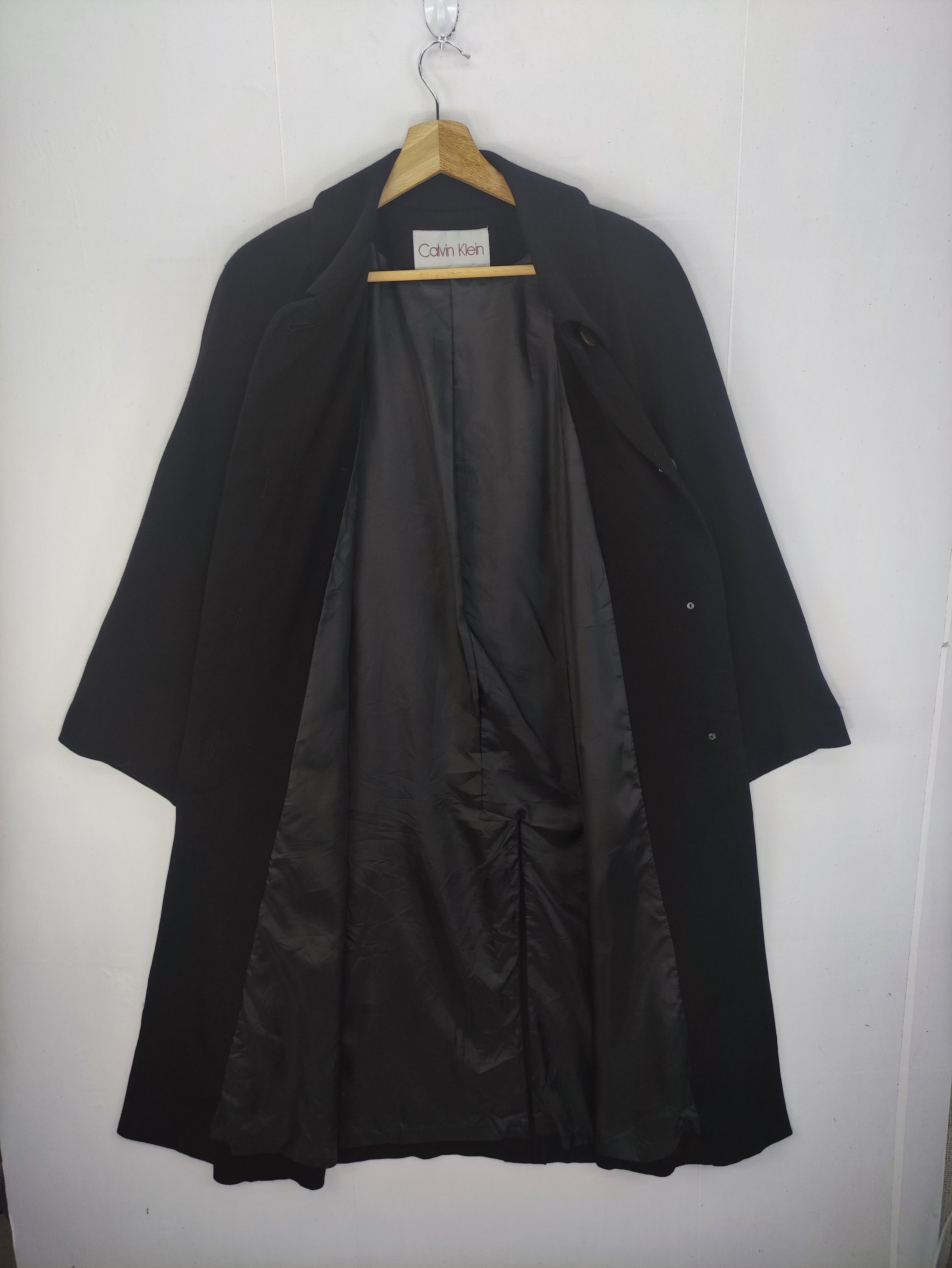 Calvin Klein Vintage Calvin Klein Long Coat Jacket Size US L / EU 52-54 / 3 - 4 Thumbnail