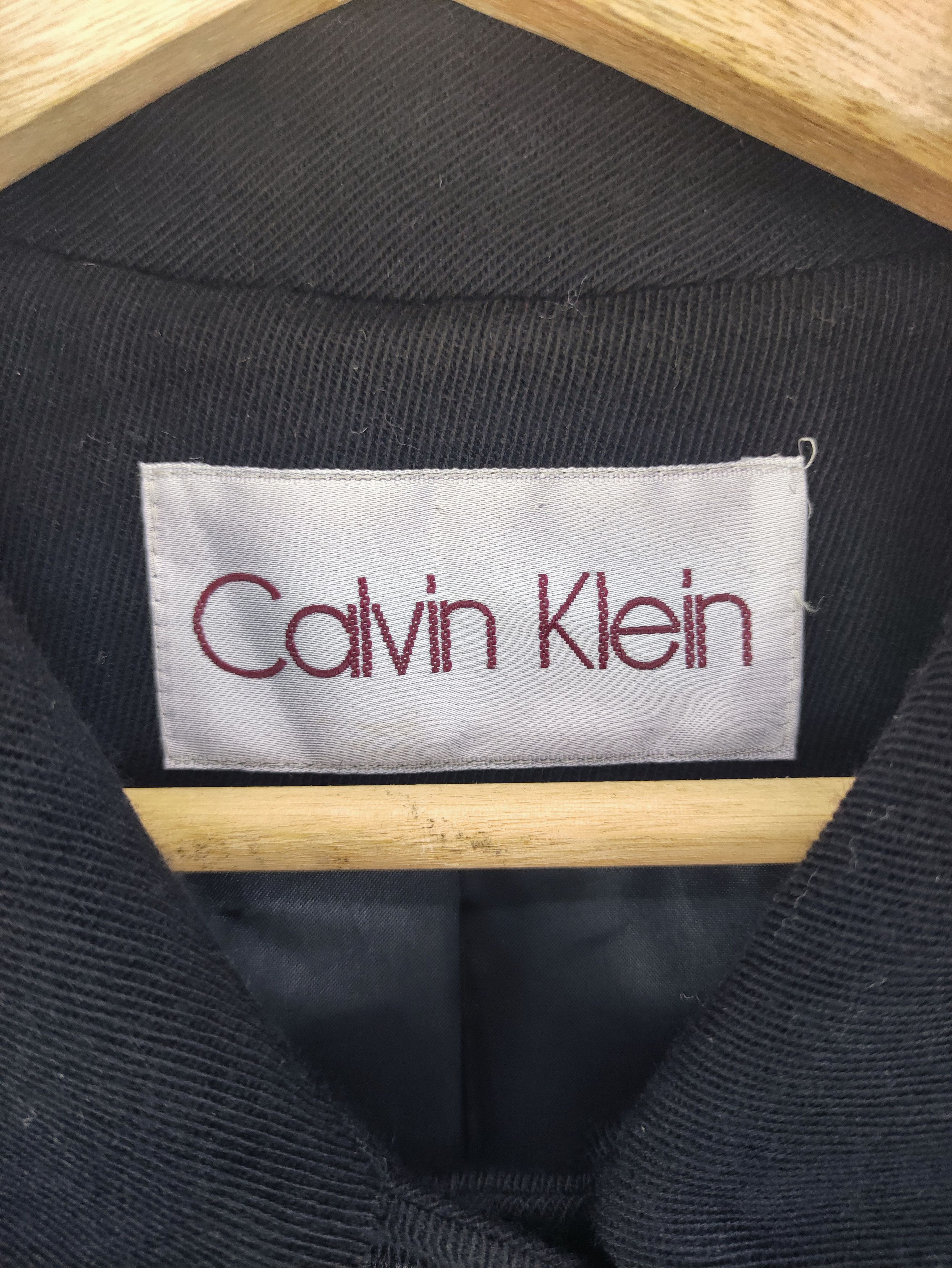 Calvin Klein Vintage Calvin Klein Long Coat Jacket Size US L / EU 52-54 / 3 - 2 Thumbnail