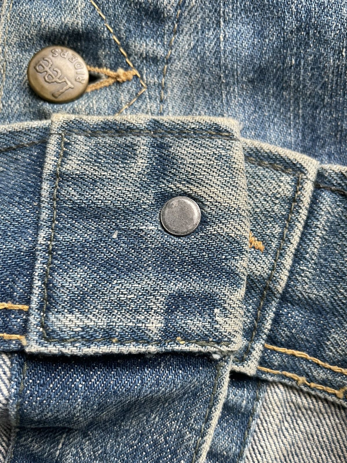 Lee Vintage 60’s Lee Riders Sanforized Denim Jacket Size US L / EU 52-54 / 3 - 11 Thumbnail