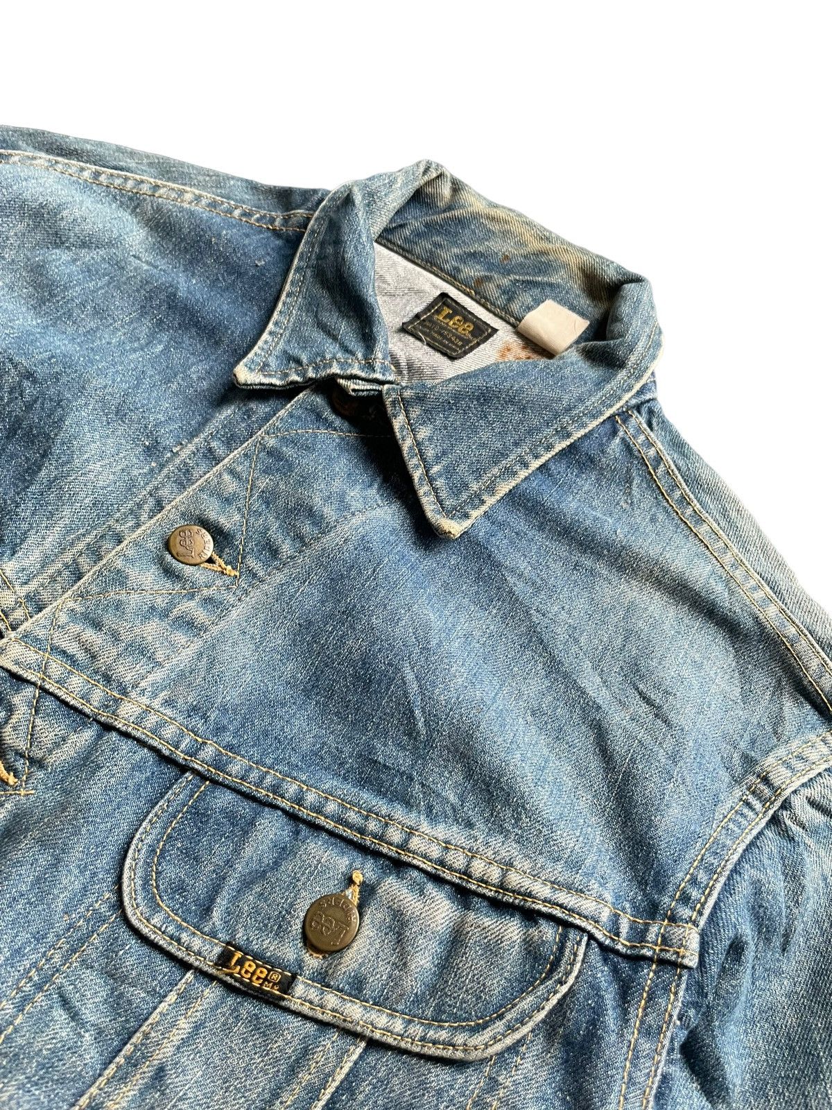 Lee Vintage 60’s Lee Riders Sanforized Denim Jacket Size US L / EU 52-54 / 3 - 4 Thumbnail