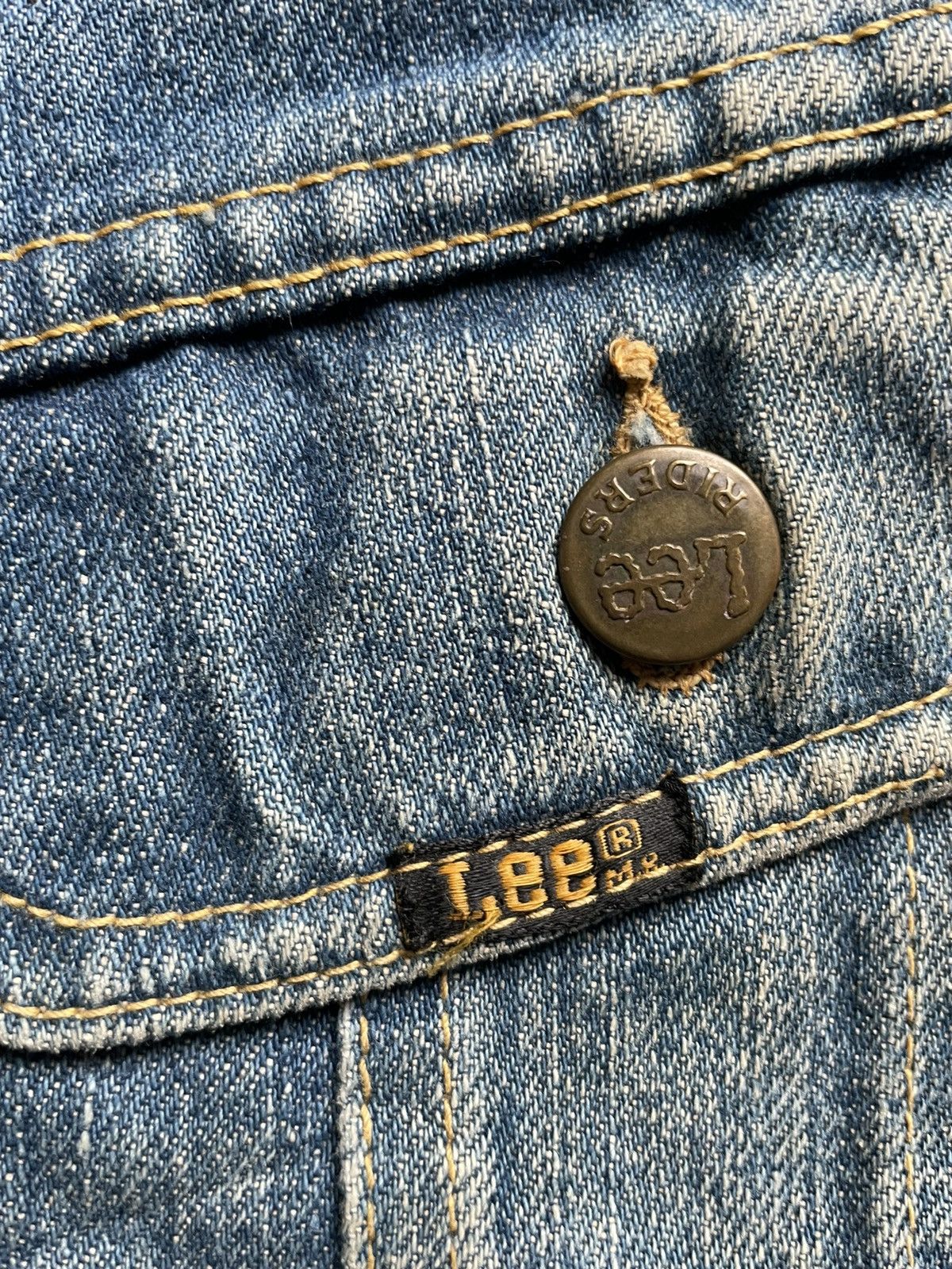 Lee Vintage 60’s Lee Riders Sanforized Denim Jacket Size US L / EU 52-54 / 3 - 14 Thumbnail
