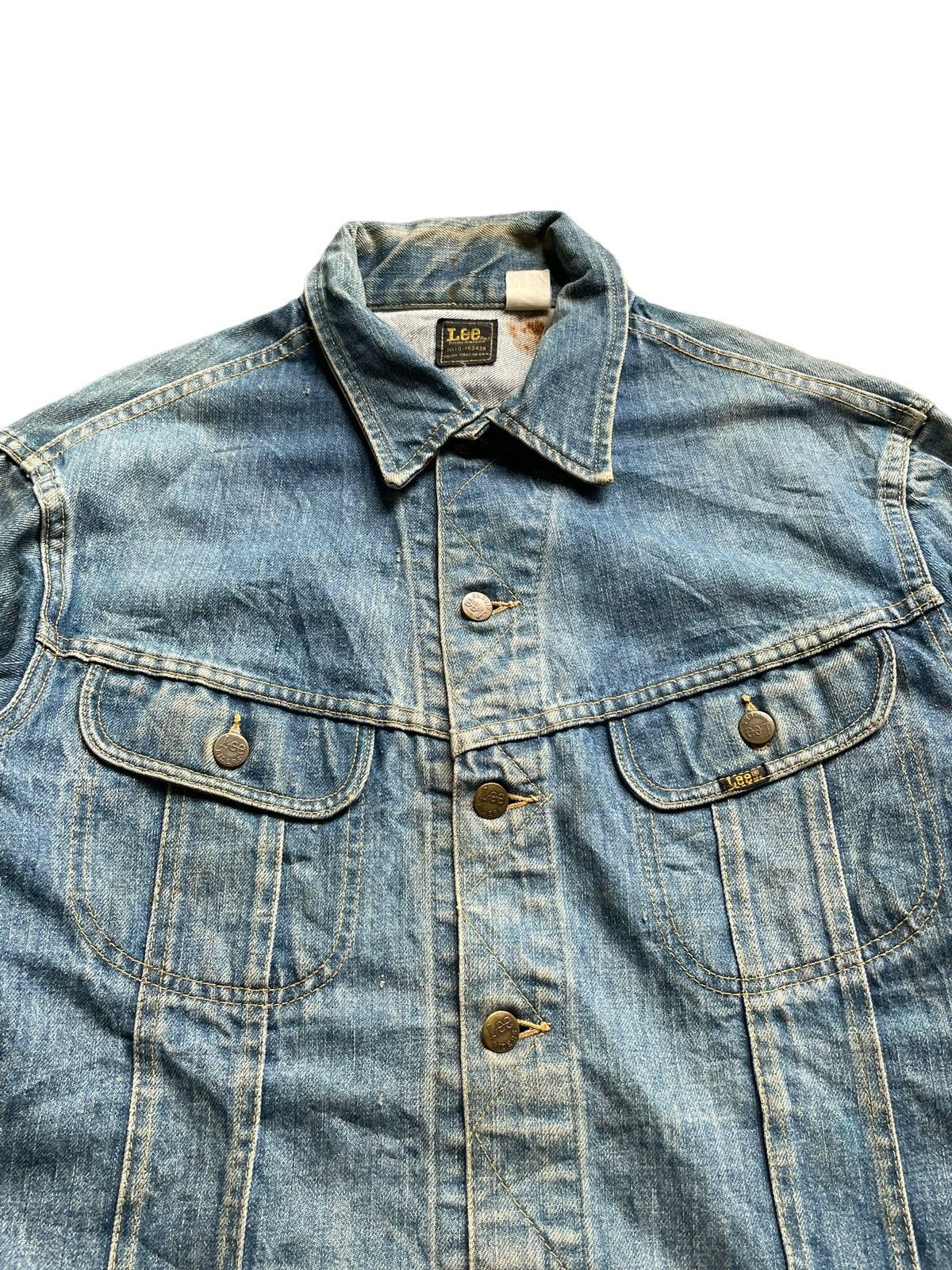 Lee Vintage 60’s Lee Riders Sanforized Denim Jacket Size US L / EU 52-54 / 3 - 3 Thumbnail