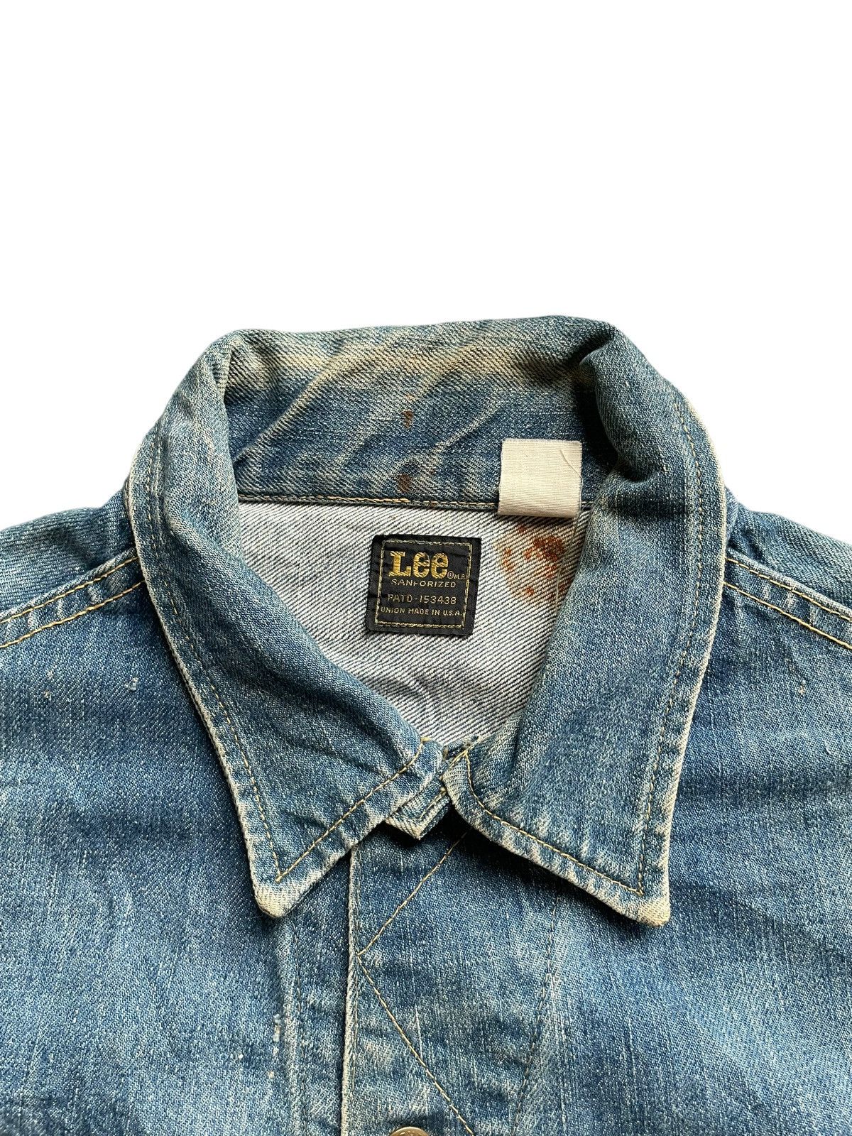 Lee Vintage 60’s Lee Riders Sanforized Denim Jacket Size US L / EU 52-54 / 3 - 5 Thumbnail
