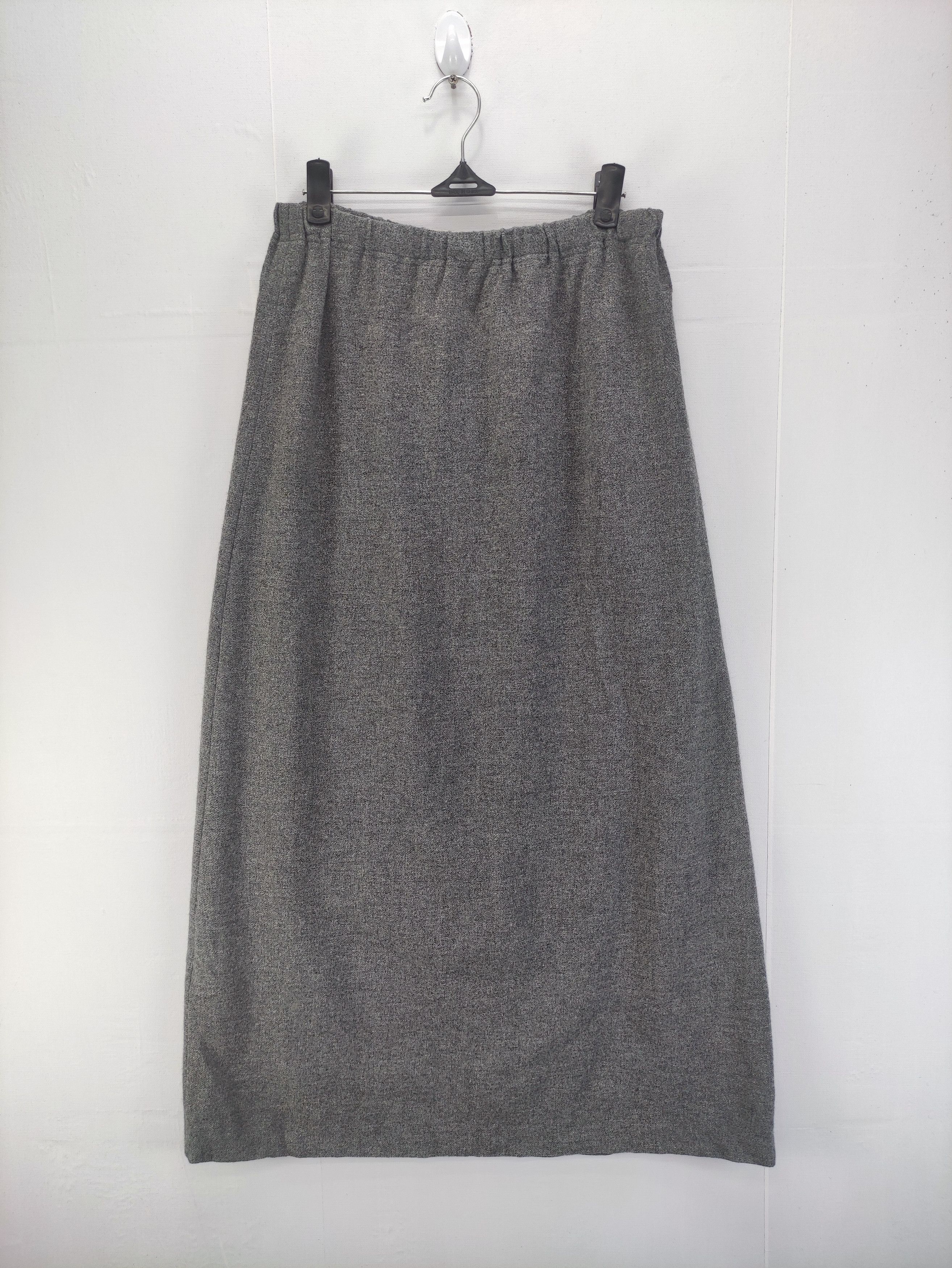 Issey Miyake Vintage Plantation Wool Maxi Skirt Size 26" / US 2 / IT 38 - 1 Thumbnail