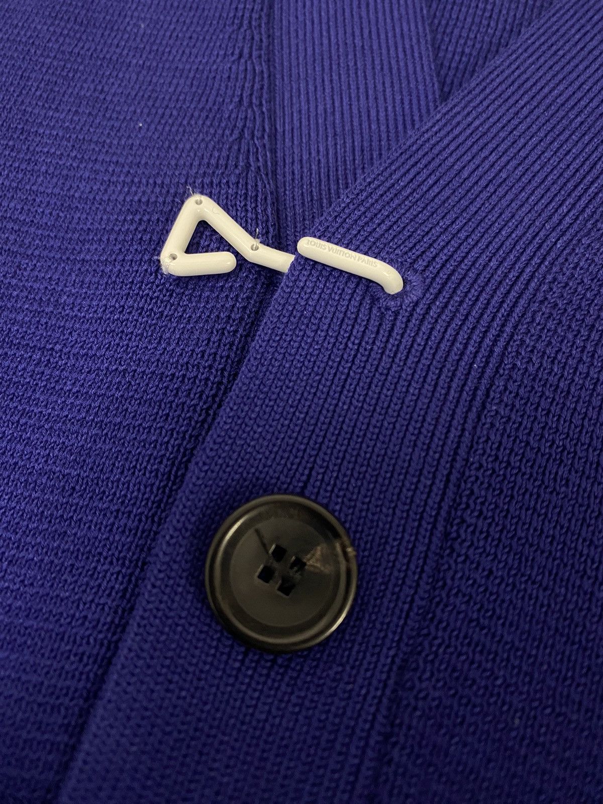 Louis Vuitton Louis Vuitton blue hook detail cardigan M Size US M / EU 48-50 / 2 - 6 Thumbnail