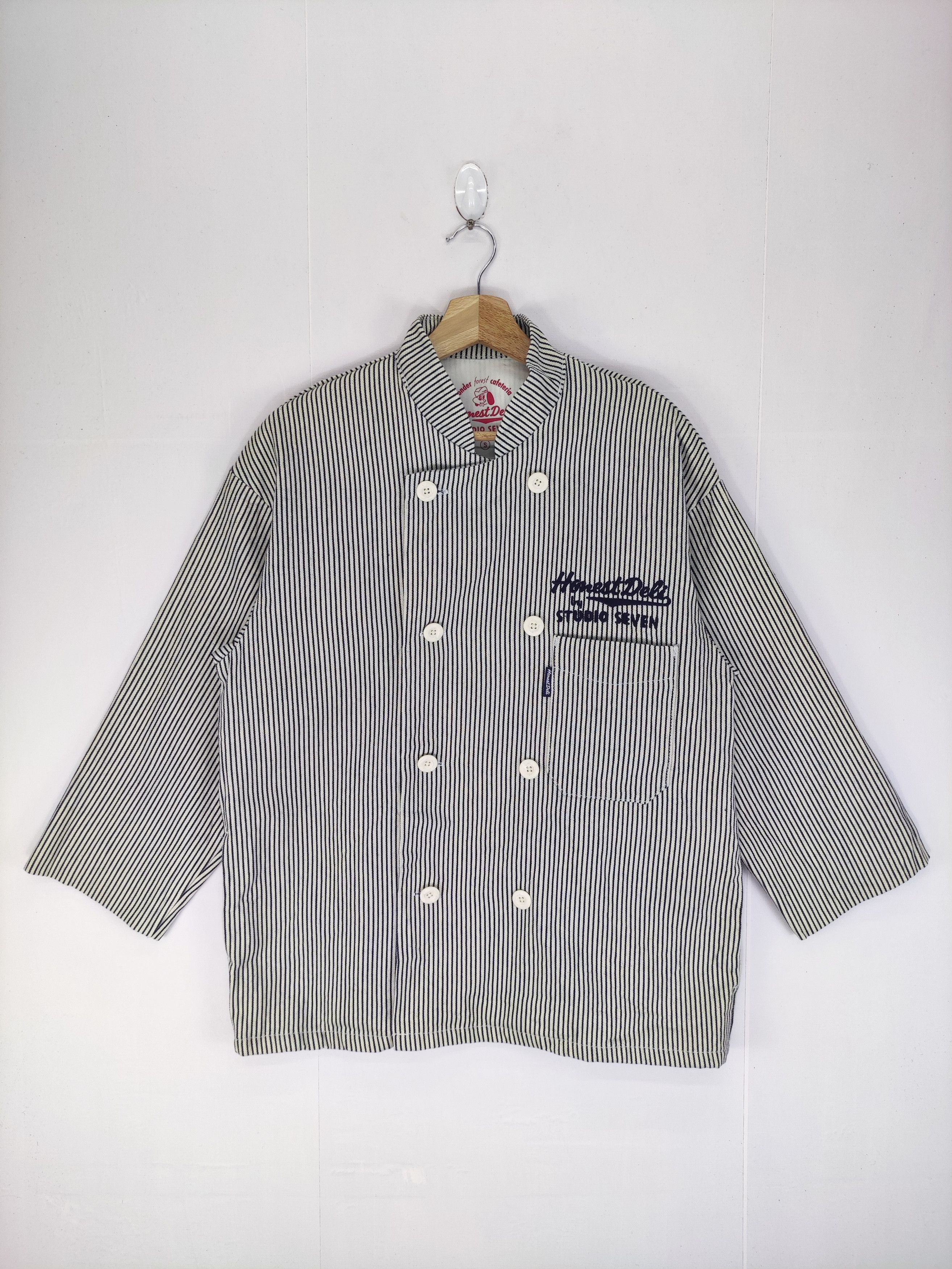 Studio Seven Vintage Studio Seven Double Brusted Denim Jacket Size US M / EU 48-50 / 2 - 1 Thumbnail