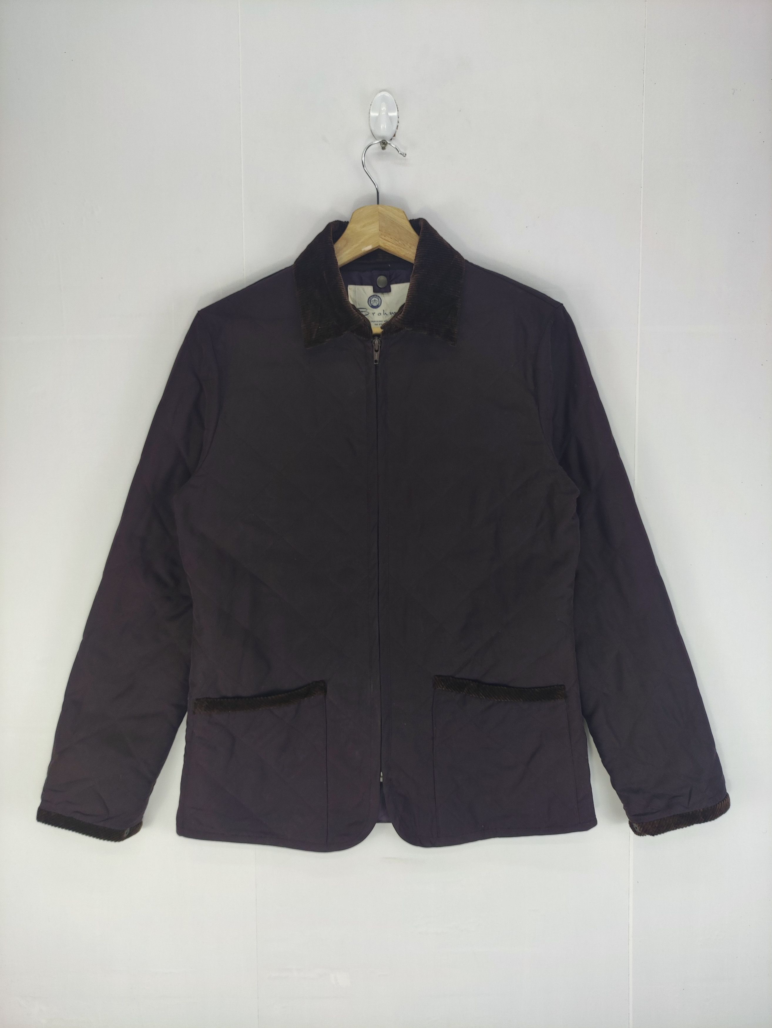 Vintage Brahmin Quilted Jacket Zipper