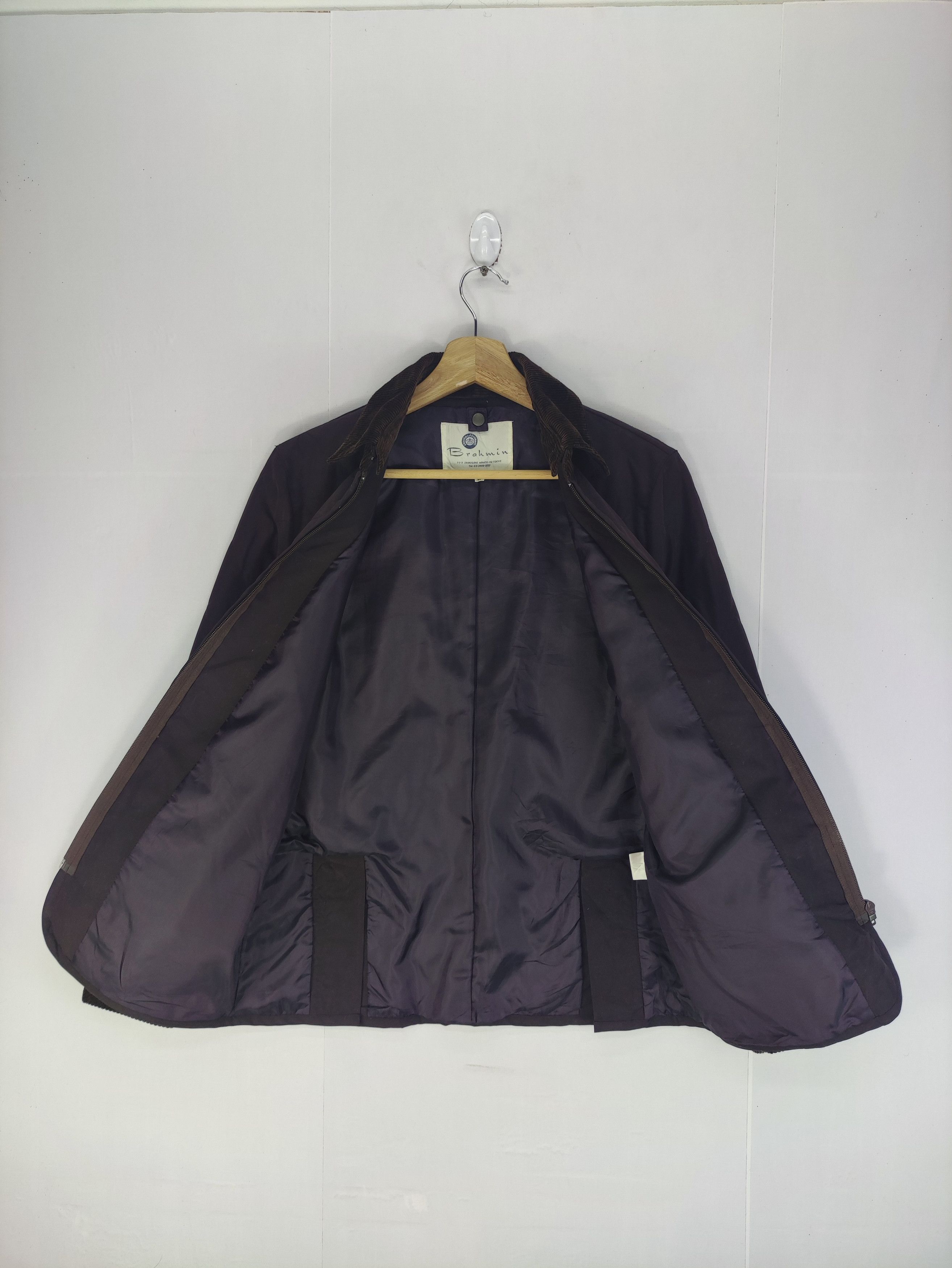 BRAHMIN Vintage Brahmin Quilted Jacket Zipper Size S / US 4 / IT 40 - 3 Thumbnail