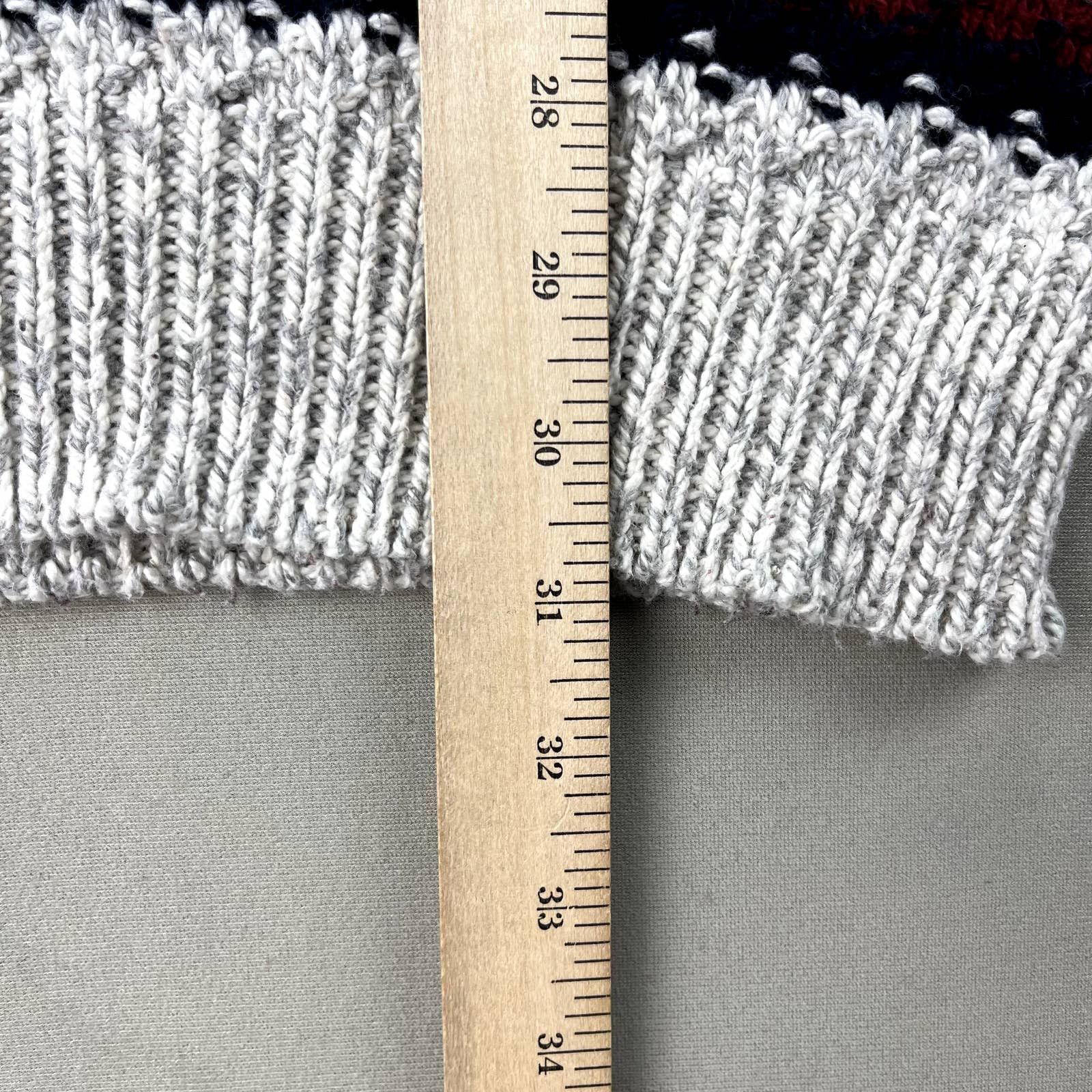Vintage Vintage Striped Sweater Medium Beige Multicolor Fieldmaster Size US M / EU 48-50 / 2 - 9 Thumbnail