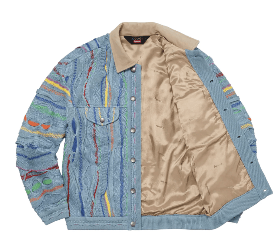 Supreme × COOGI Trucker Jacket Blue M - ジャケット/アウター