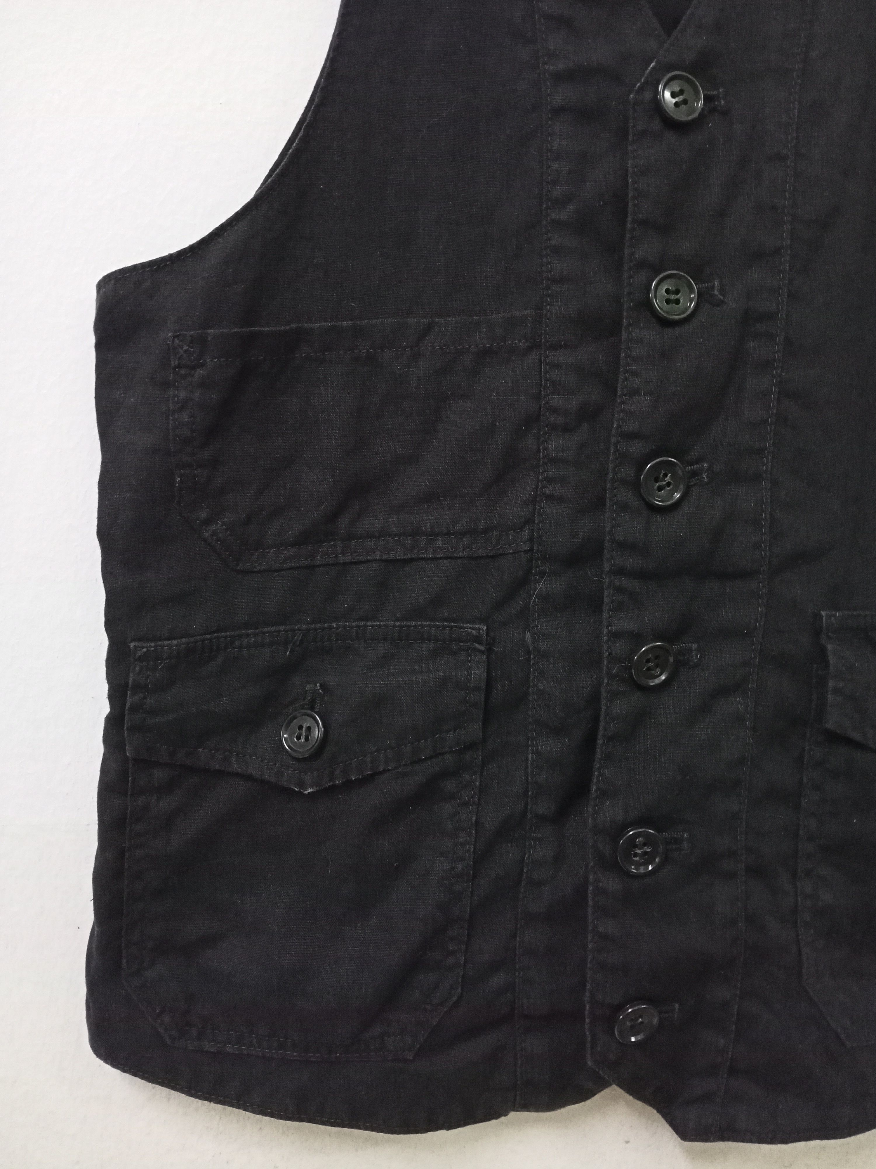 Japanese Brand Omnigod black Women Vest Size XS / US 0-2 / IT 36-38 - 3 Thumbnail
