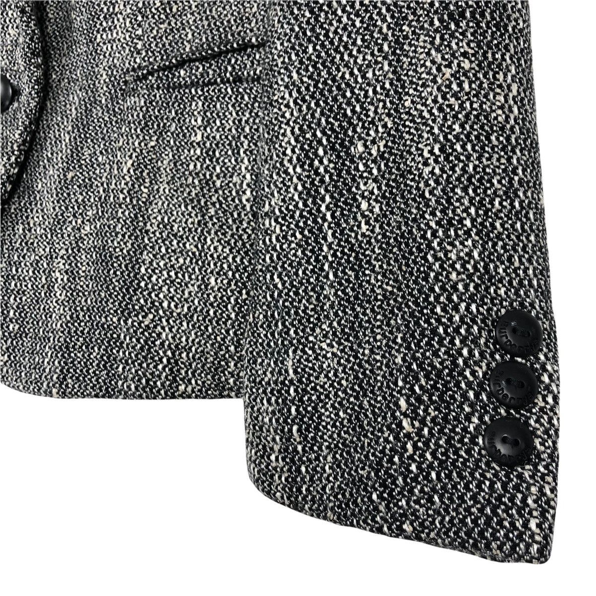 Burberry Vintage Burberrys Prorsum Women’s Wool Short Coat Tweed Size S / US 4 / IT 40 - 5 Thumbnail