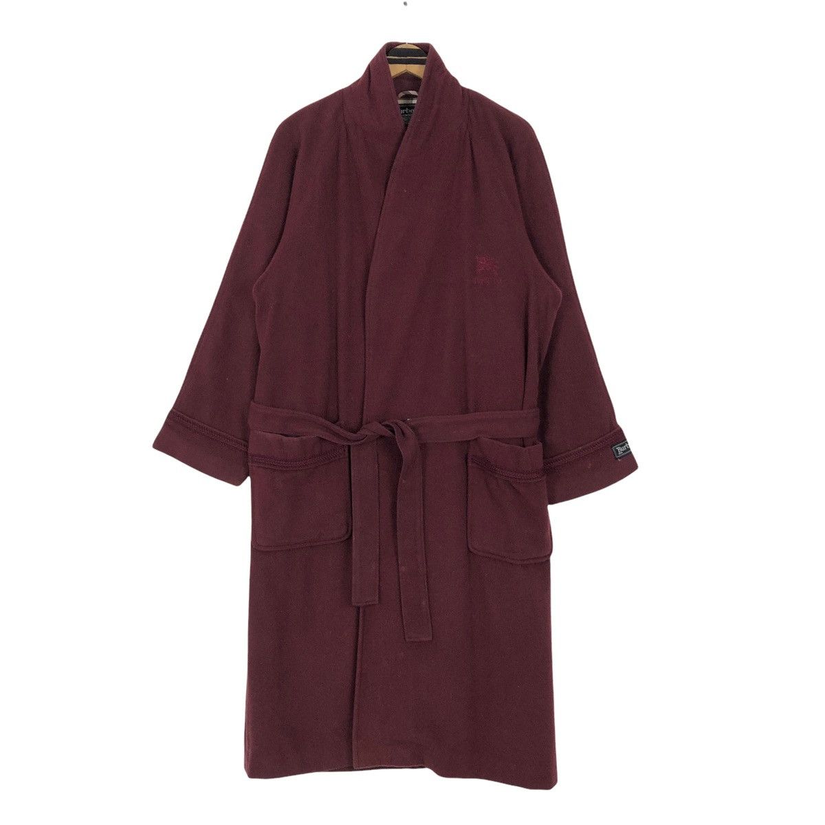 Burberry Vintage Burberrys Wool Robes Nova Check Lining Size US L / EU 52-54 / 3 - 1 Thumbnail