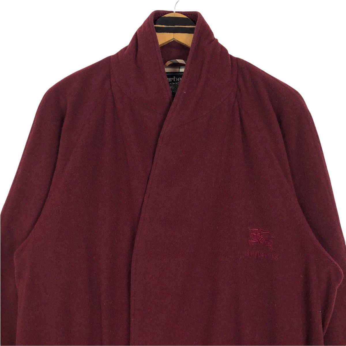 Burberry Vintage Burberrys Wool Robes Nova Check Lining Size US L / EU 52-54 / 3 - 6 Thumbnail