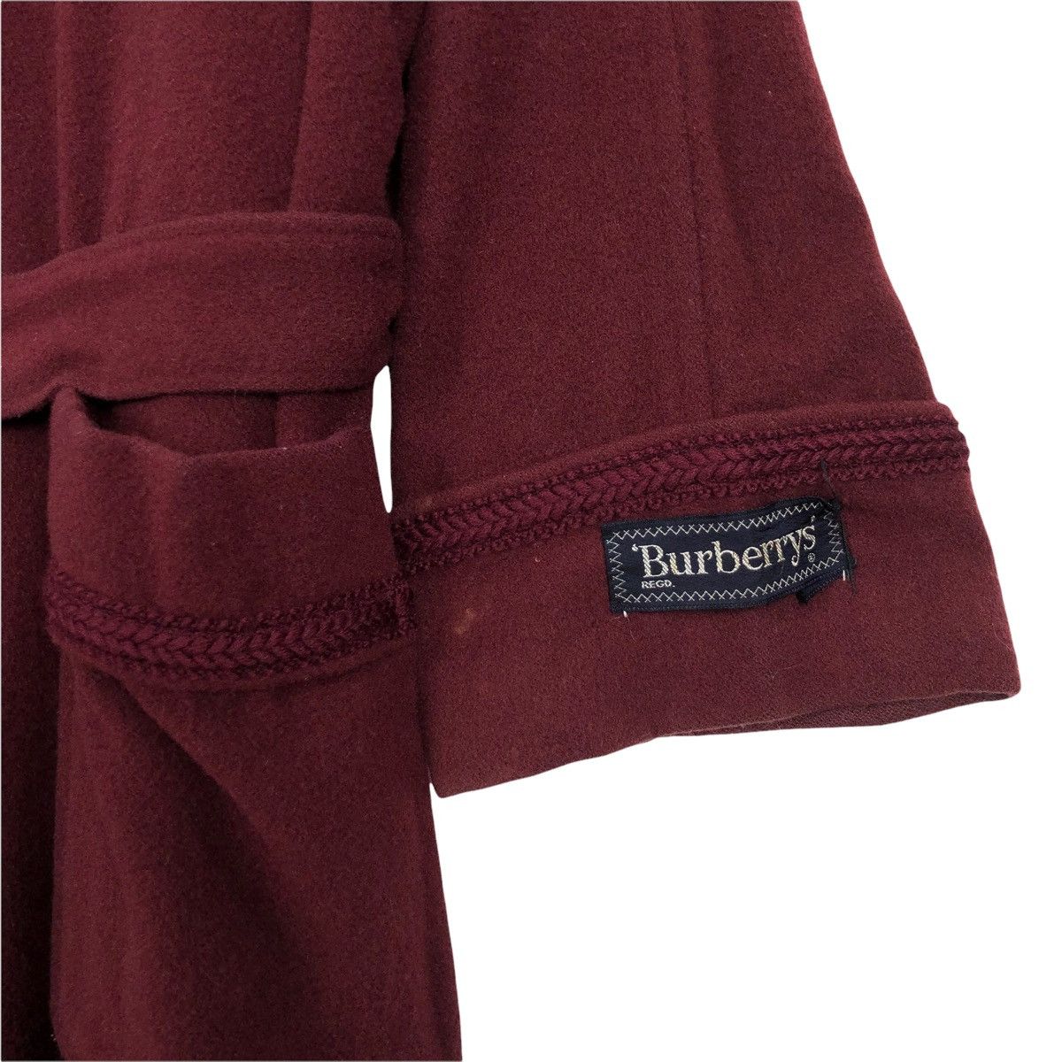 Burberry Vintage Burberrys Wool Robes Nova Check Lining Size US L / EU 52-54 / 3 - 9 Thumbnail