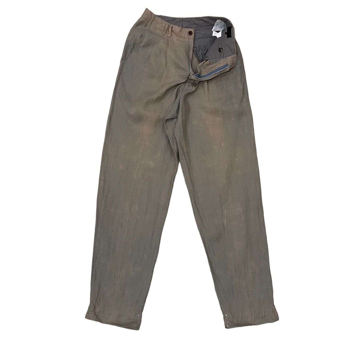 Comme des Garcons × Comme des Garcons Homme × Rei Kawakubo Vintage CdG Homme Sunfaded Trouser Pant Size US 26 / EU 42 - 3 Thumbnail