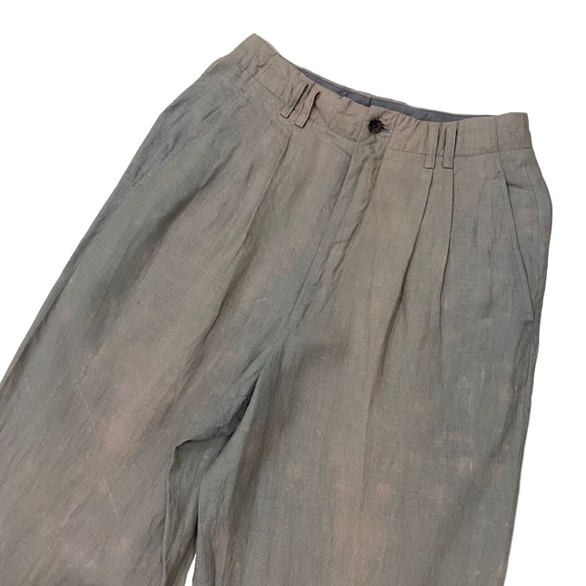 Comme des Garcons × Comme des Garcons Homme × Rei Kawakubo Vintage CdG Homme Sunfaded Trouser Pant Size US 26 / EU 42 - 5 Thumbnail