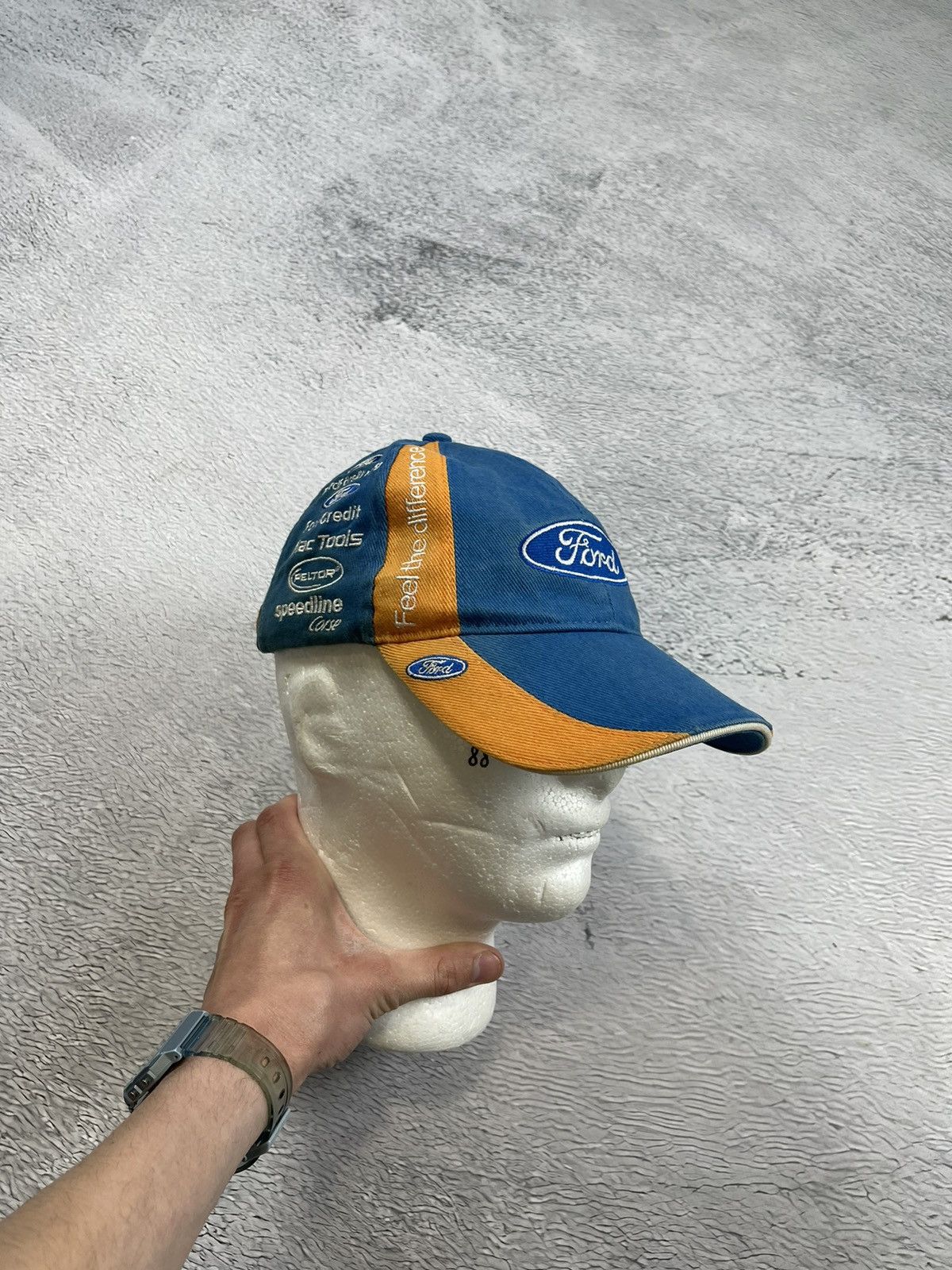Ford × Vintage Vintage FORD racing cap castrol y2k faded Size ONE SIZE - 1 Thumbnail