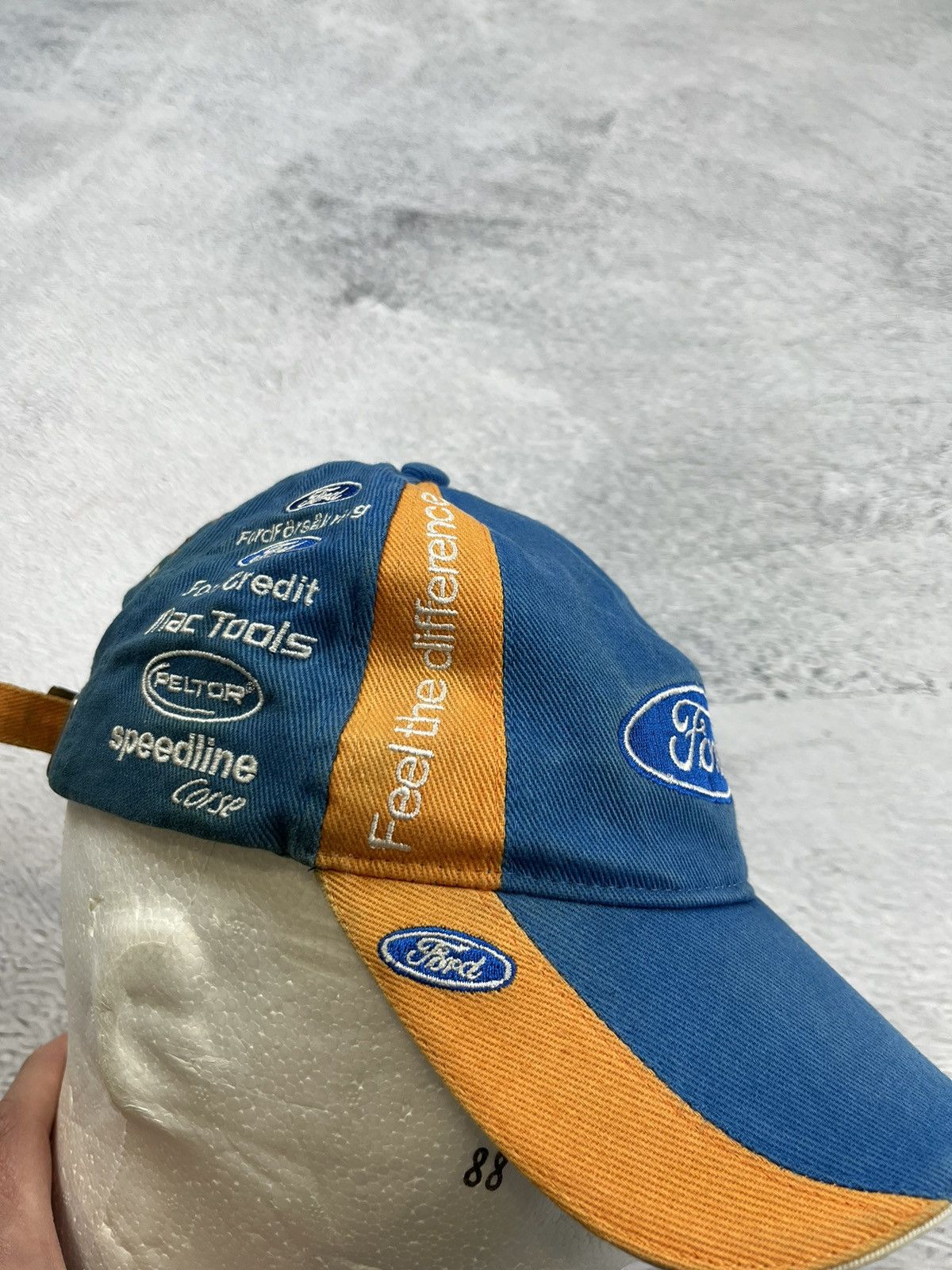 Ford × Vintage Vintage FORD racing cap castrol y2k faded Size ONE SIZE - 7 Thumbnail