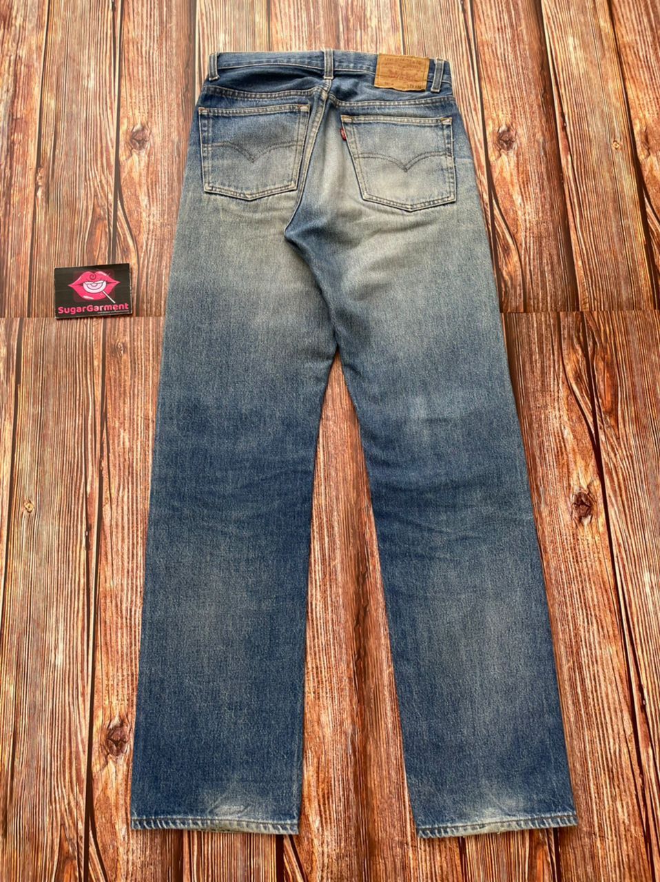 Levi's Levis 501 Jeans KURT COBAIN Painting Size US 29 - 12 Thumbnail