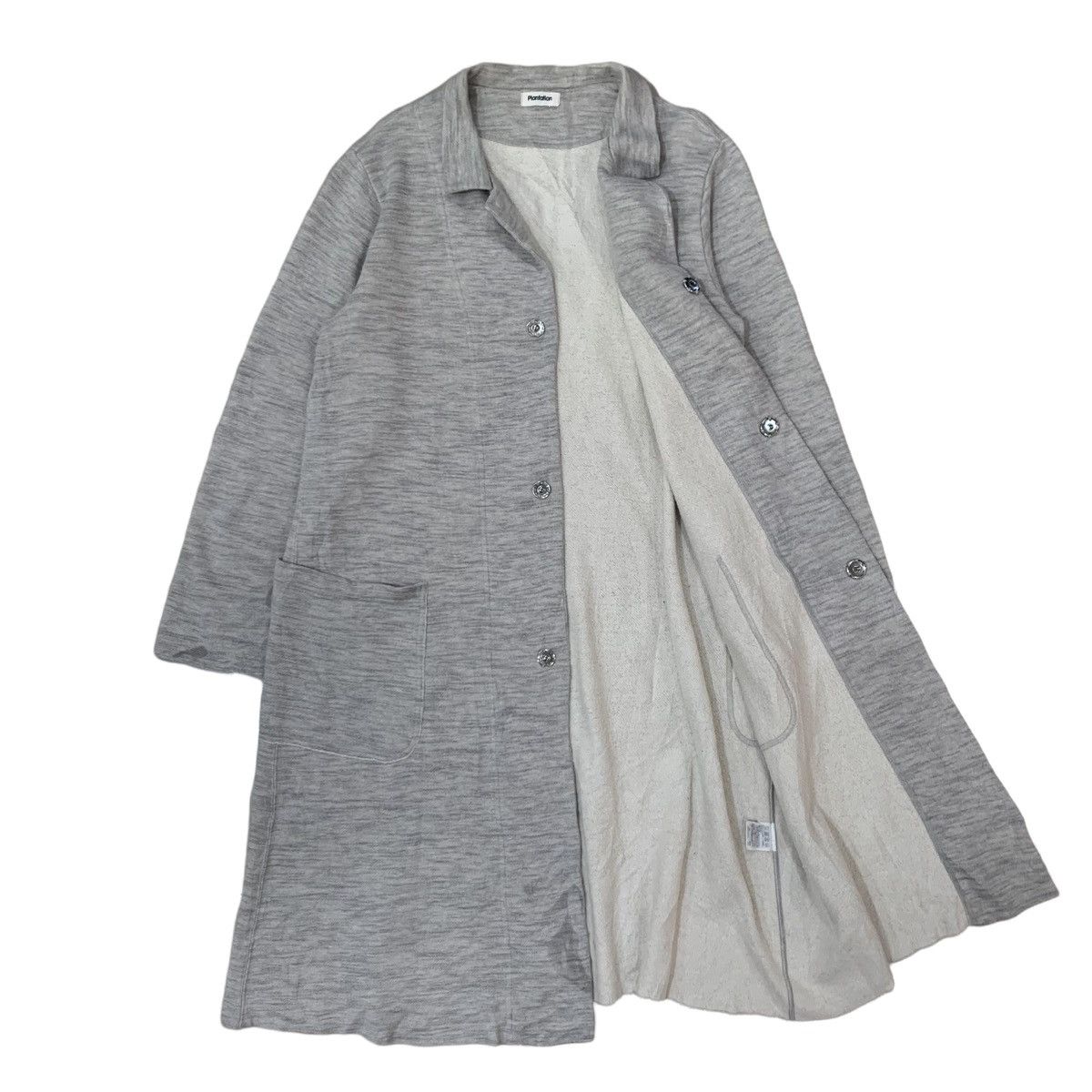 Issey Miyake Plantation Issey Miyake Long Jacket Size M / US 6-8 / IT 42-44 - 3 Thumbnail