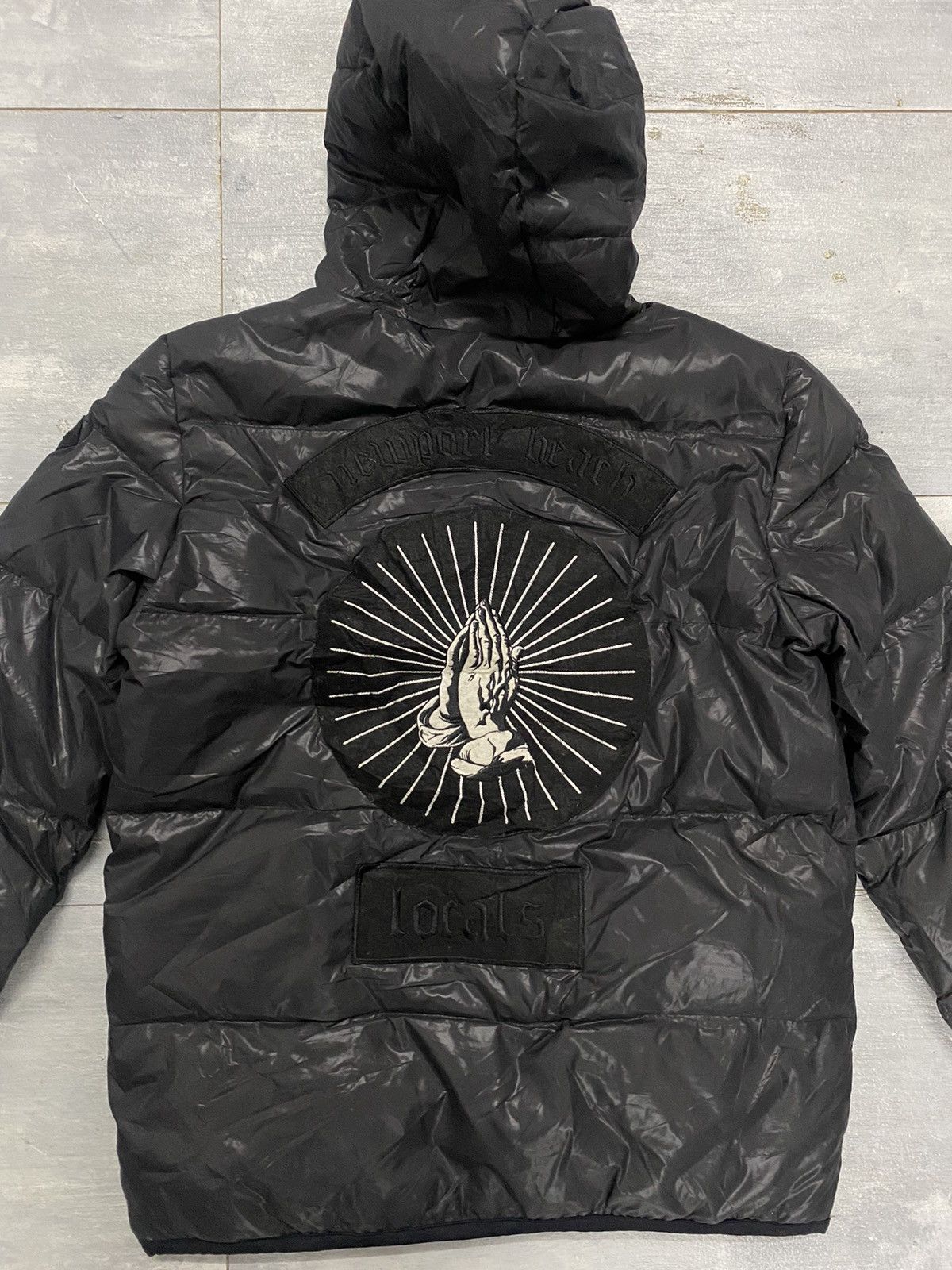 Hurley Puffer Hurley Down Full Zipper Hoodie Jacket Size US L / EU 52-54 / 3 - 3 Thumbnail