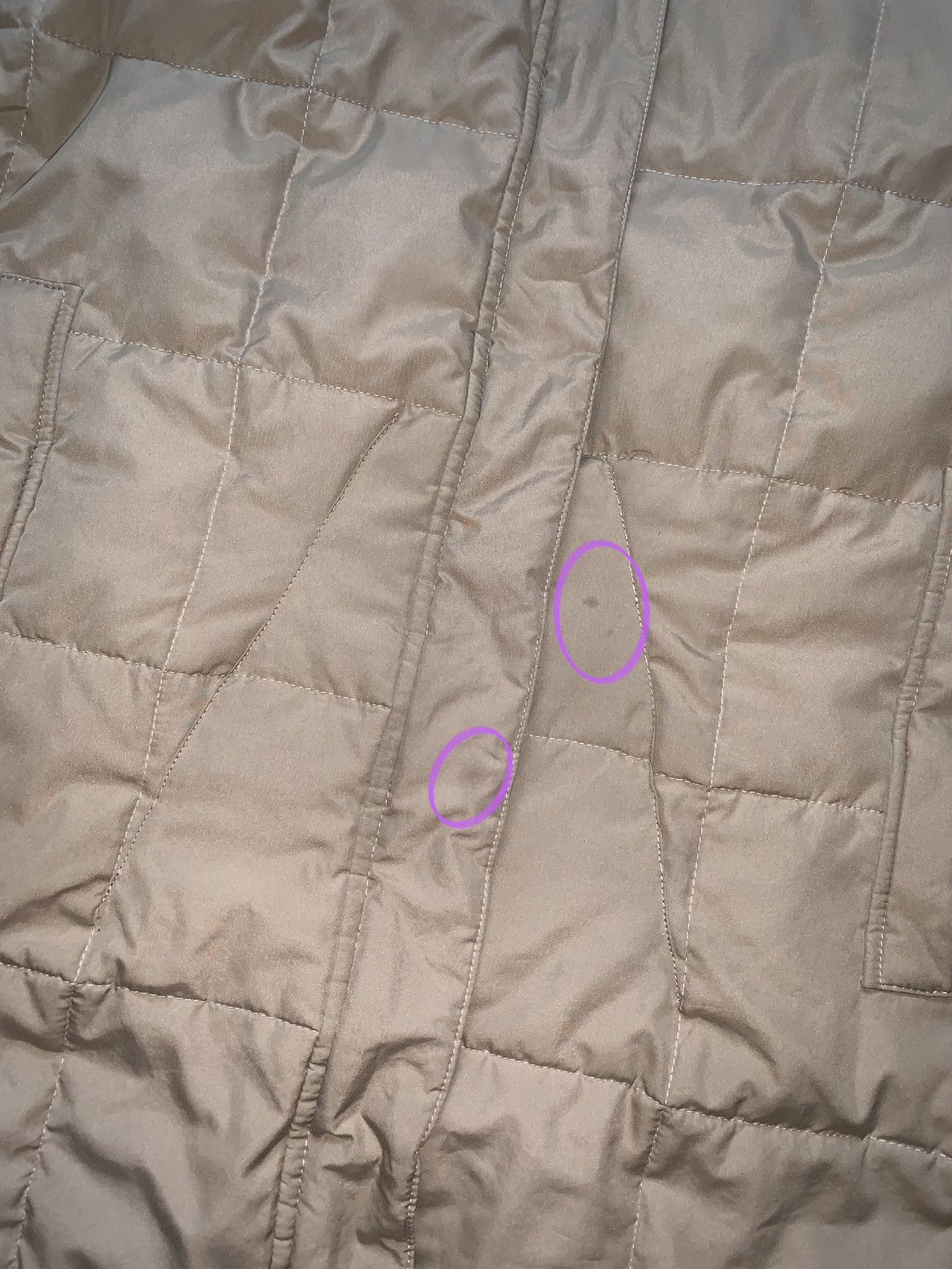 Burberry × Vintage Burberry L quilted coat light down jacket zip vintage casual Size L / US 10 / IT 46 - 4 Thumbnail