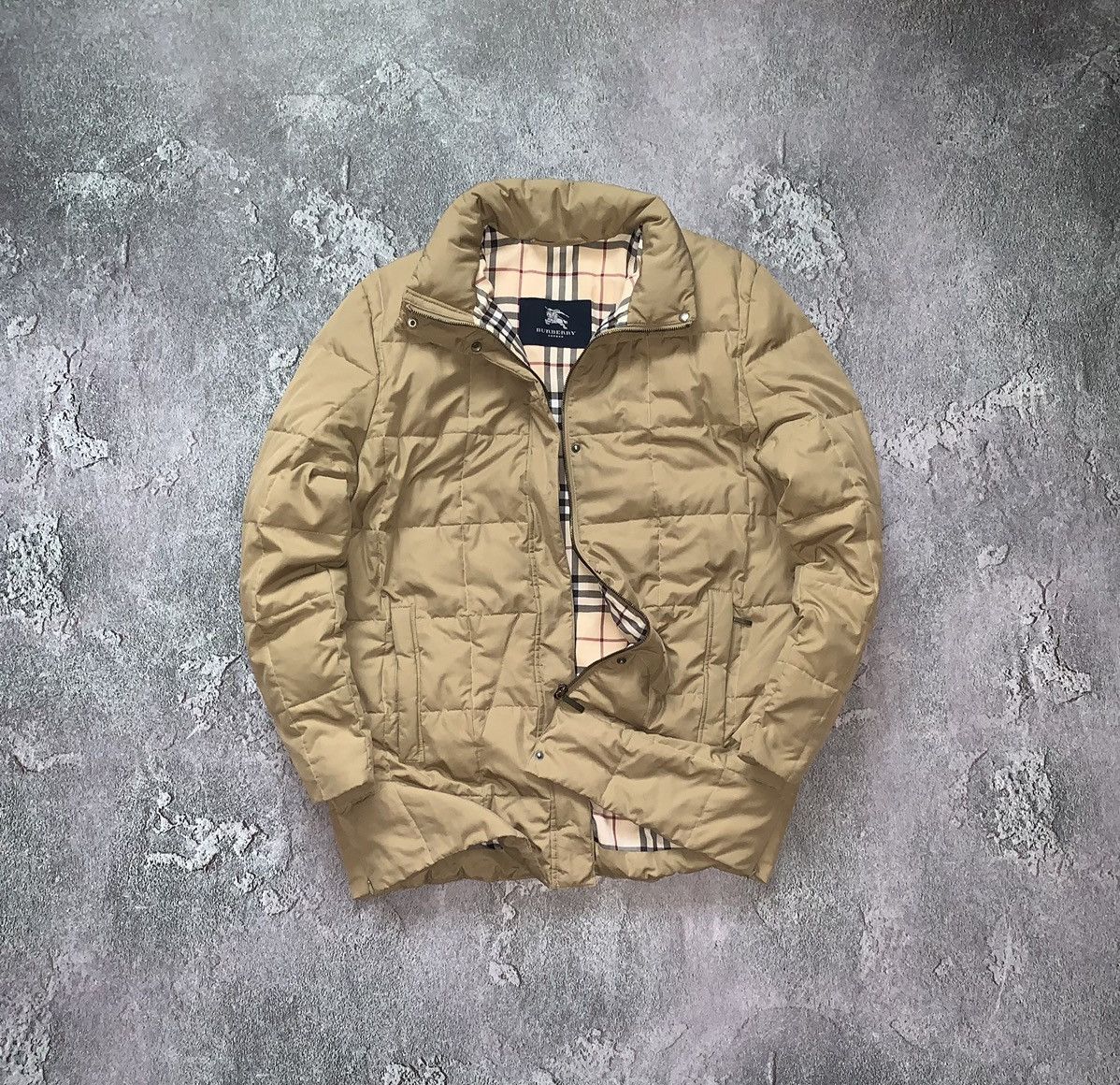 Burberry Burberry Brit Long Hooded Long Down Parka Jacket