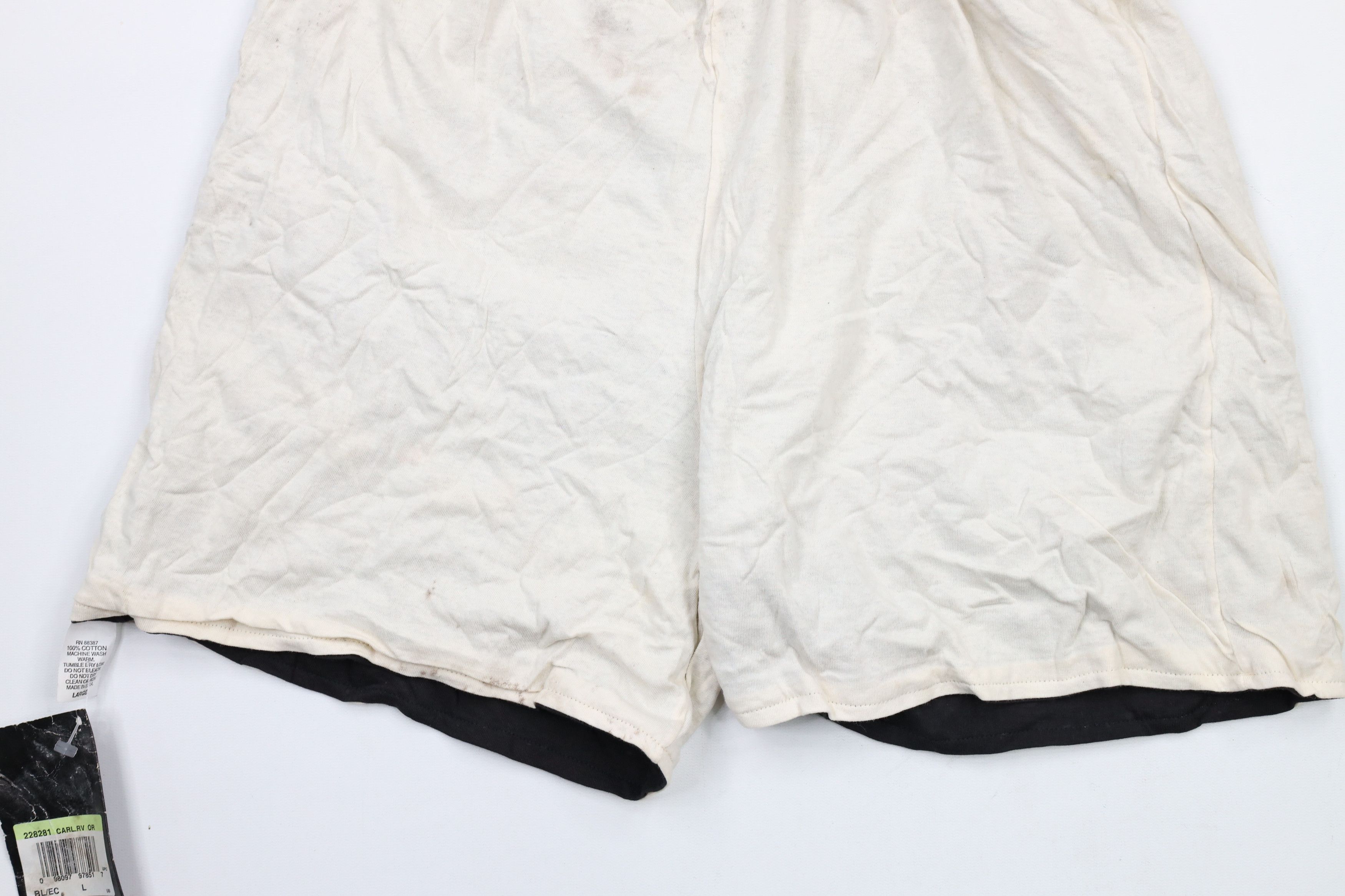 Adidas × Vintage NOS Vintage 90s Adidas Out Above Knee Shorts Cotton USA Size US 34 / EU 50 - 12 Thumbnail