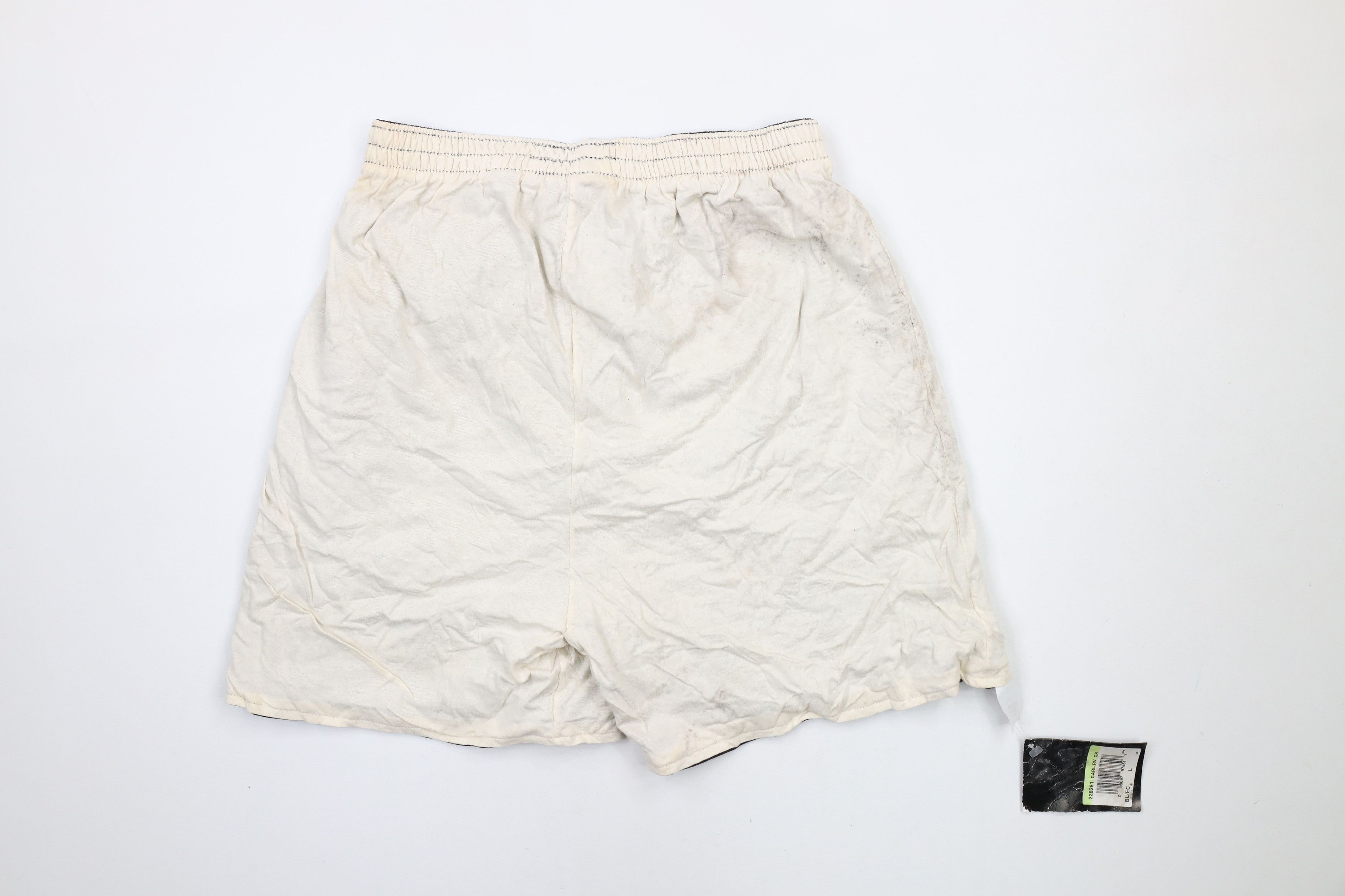 Adidas × Vintage NOS Vintage 90s Adidas Out Above Knee Shorts Cotton USA Size US 34 / EU 50 - 13 Thumbnail