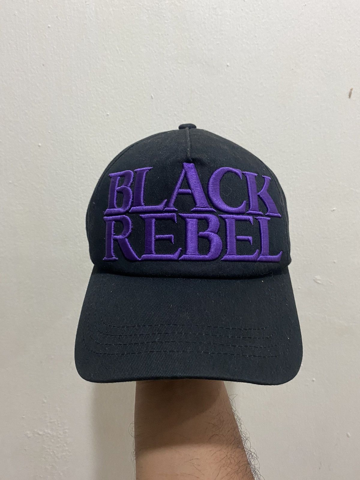 Vintage 🔥Vintage🔥 Black Rebel Leopard Skin Hat Size ONE SIZE - 1 Thumbnail