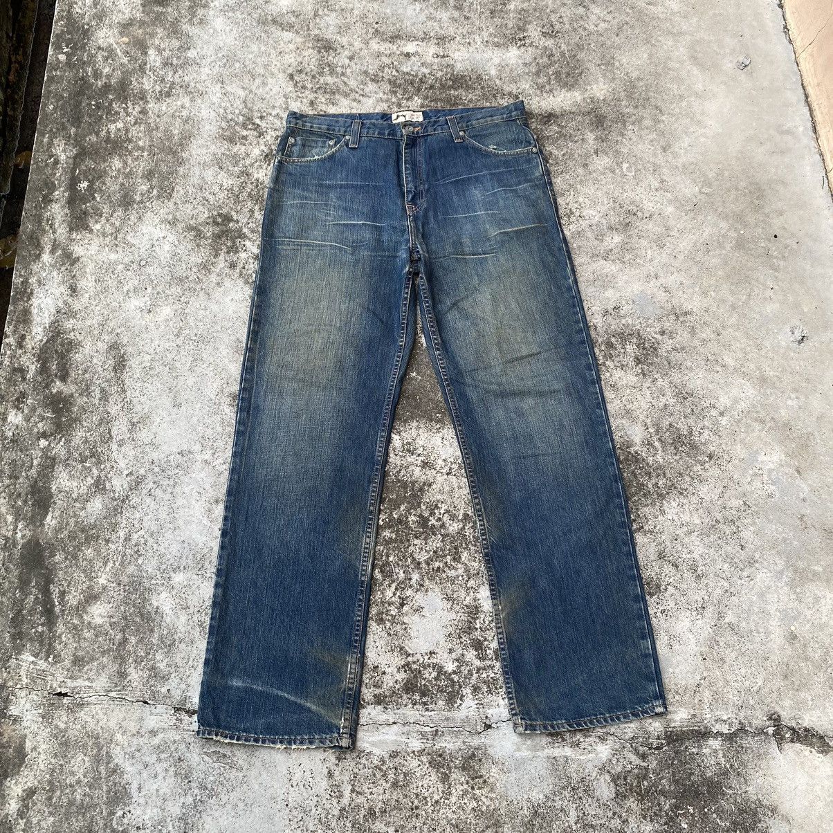 Vintage Vintage Stussy Rough Rugged Denim Jeans | Grailed