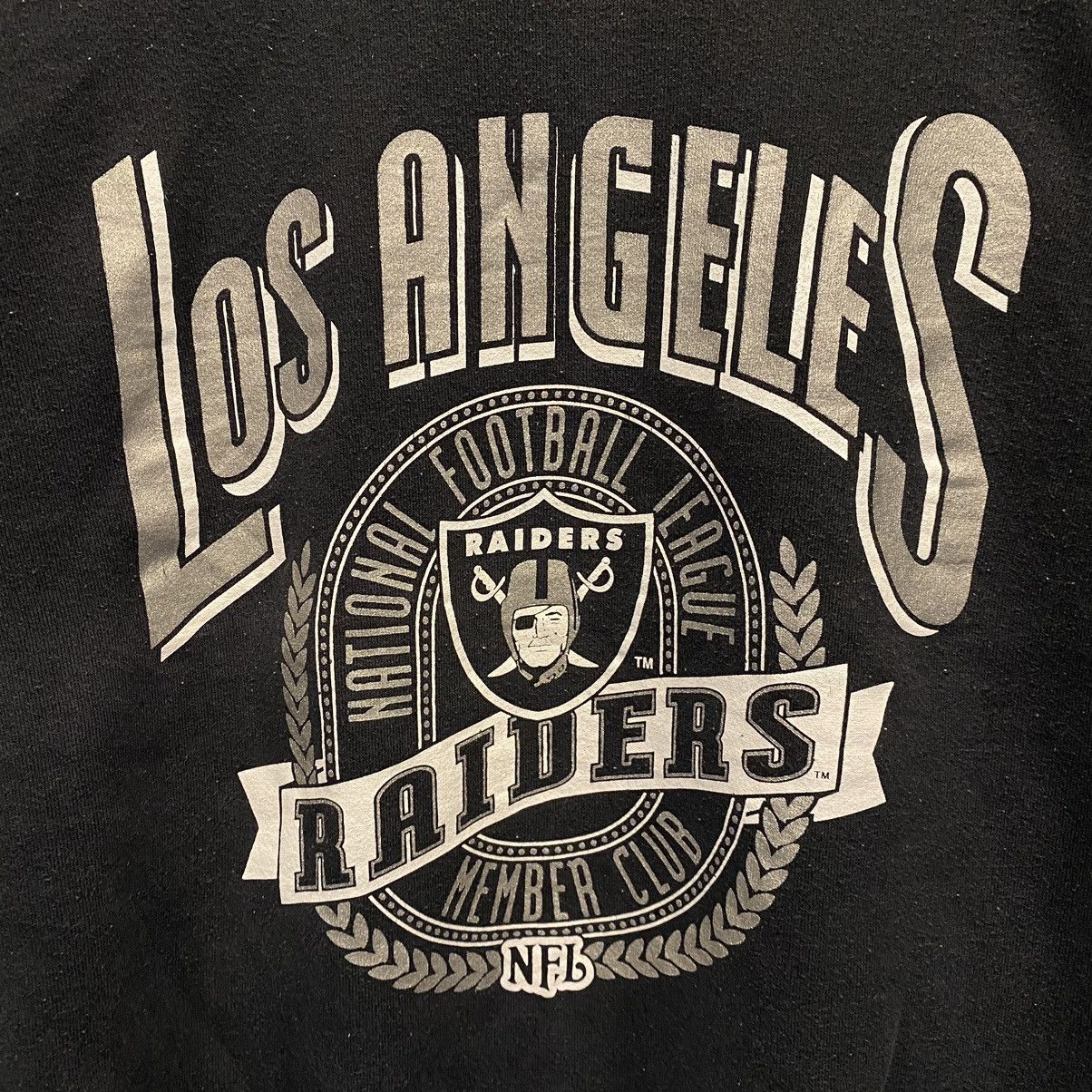 NFL Rare!! Vtg NFL LOS ANGELES RAIDERS Sweatshirts Size US XL / EU 56 / 4 - 5 Thumbnail