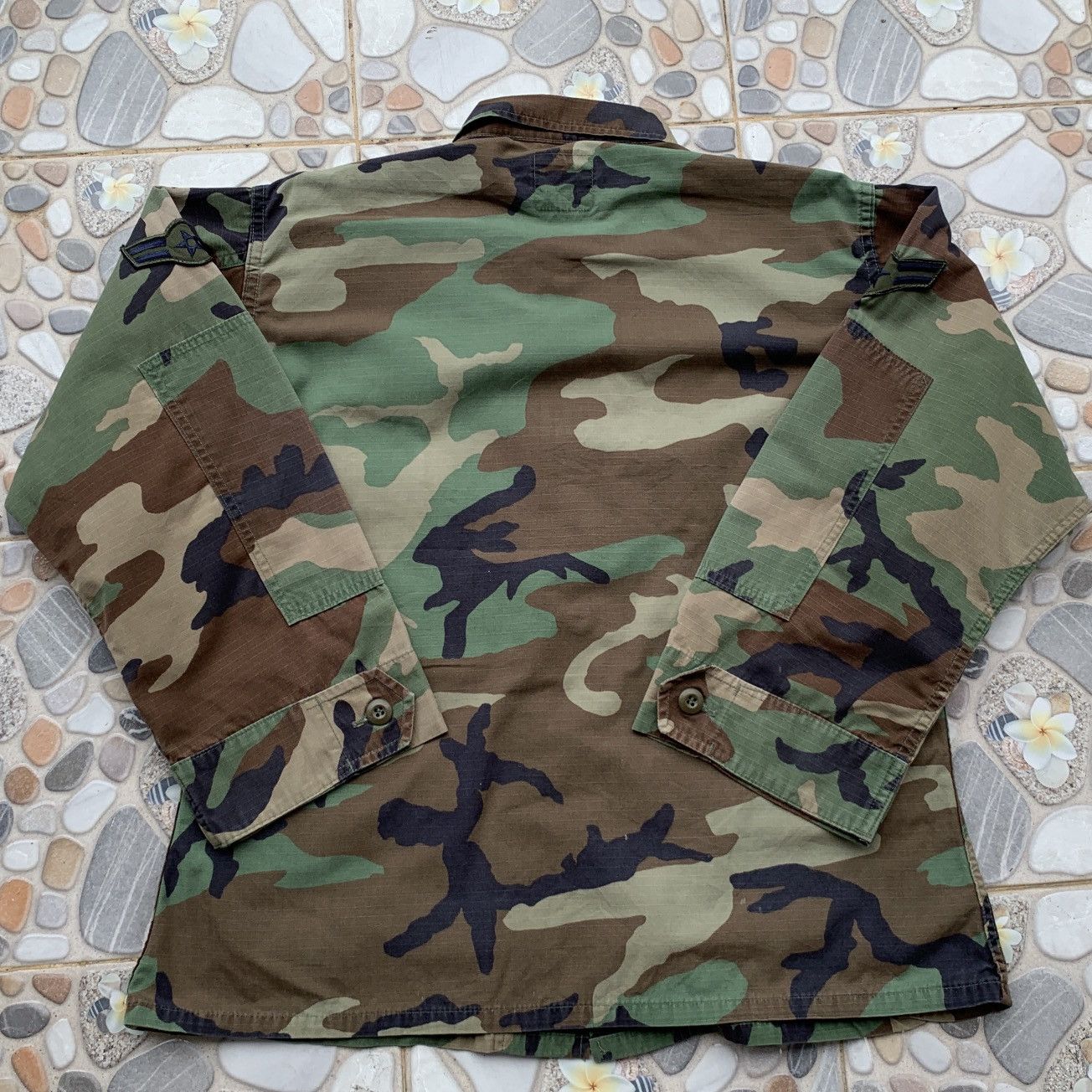 Vintage Vintage Us Air Force Camouflage Uniform Size US L / EU 52-54 / 3 - 3 Thumbnail