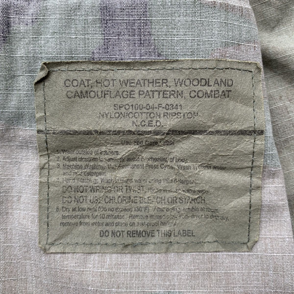 Vintage Vintage Us Air Force Camouflage Uniform Size US L / EU 52-54 / 3 - 9 Thumbnail