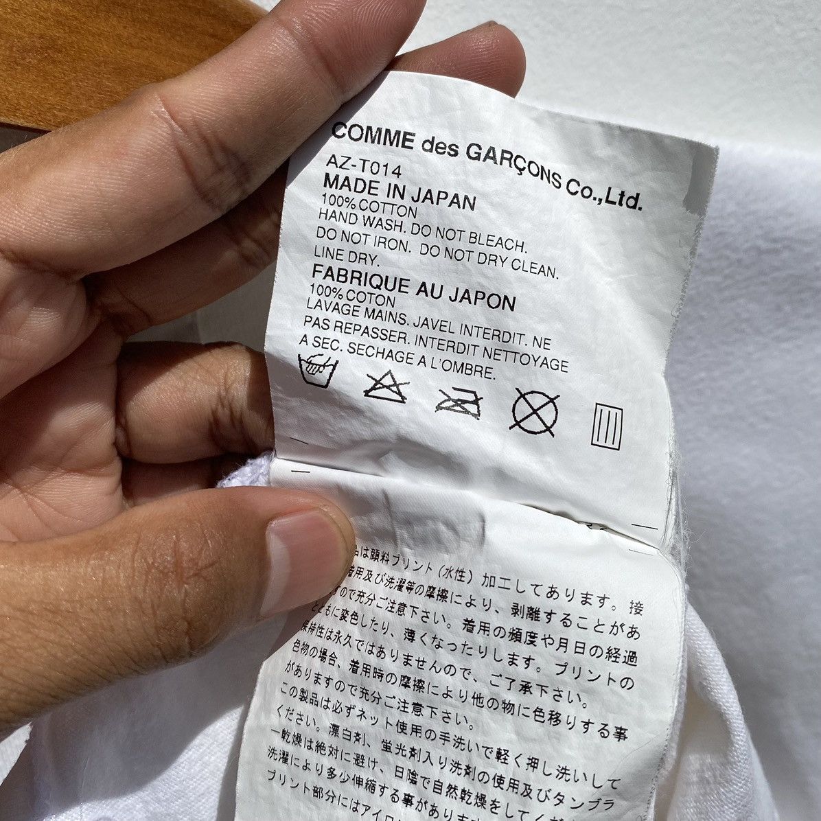 Comme des Garcons Comme Des Garçons Play Spellout CDG AD2005 Size US S / EU 44-46 / 1 - 9 Thumbnail