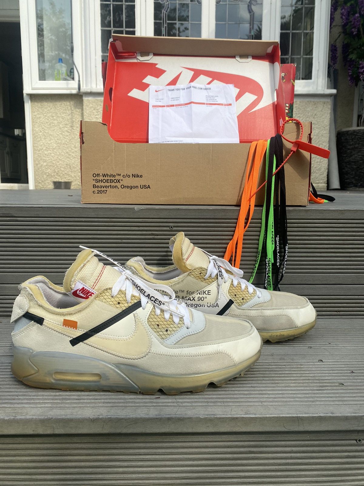 Used off white air cheap max 90