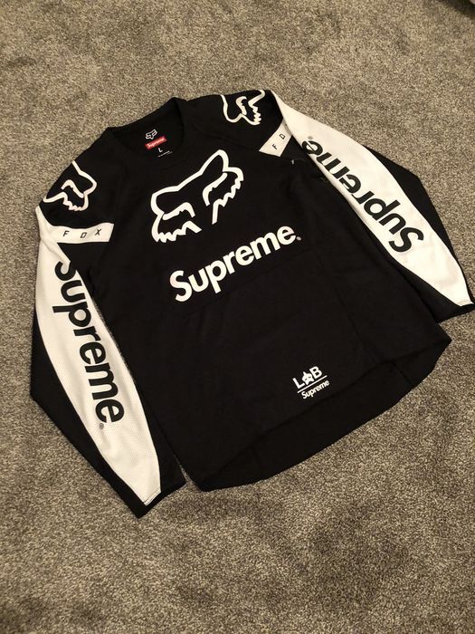 Supreme Supreme x Fox Racing Moto Jersey (L) | Grailed