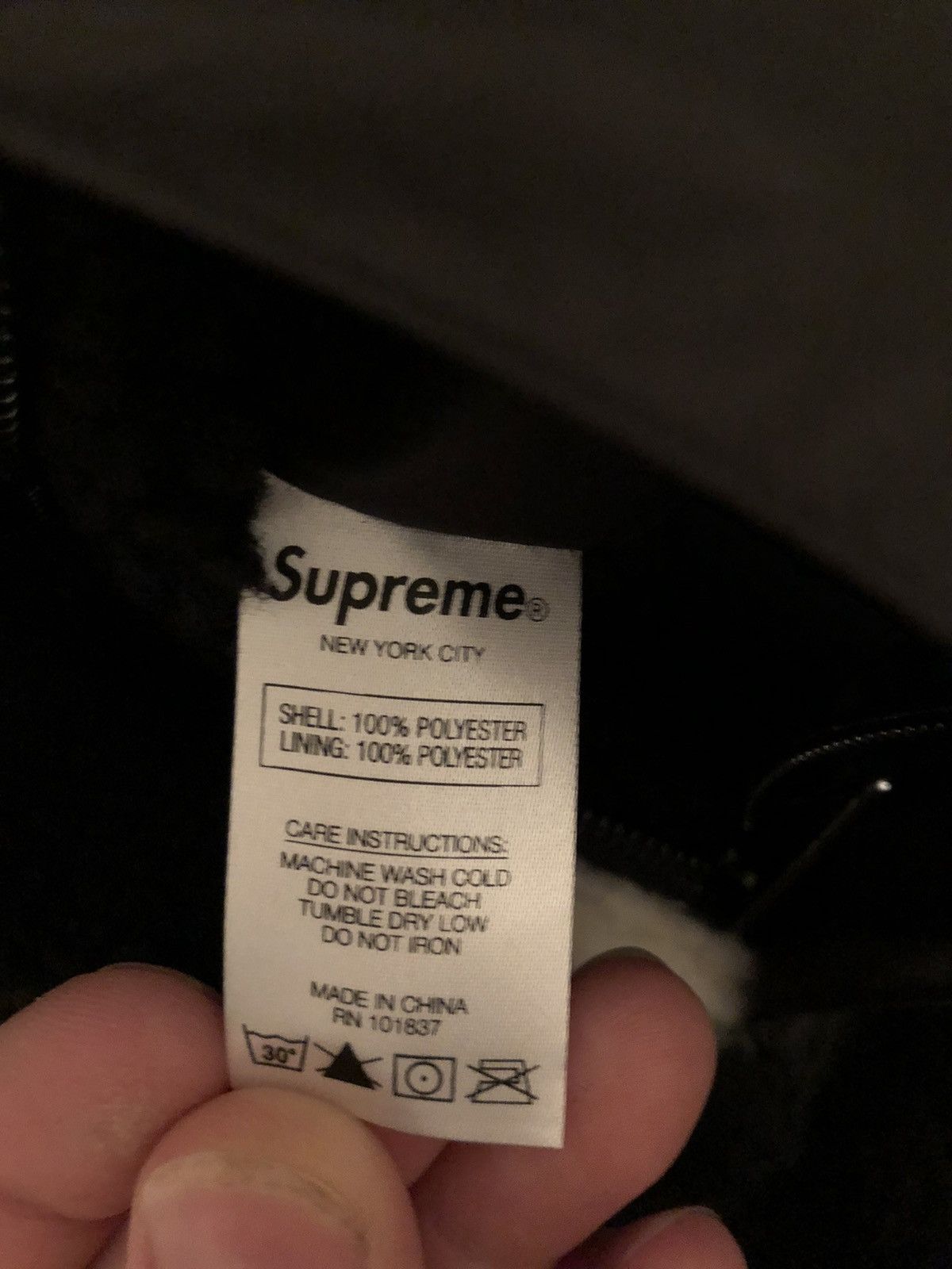 Goretex × Supreme Supreme Reversible Logo Fleece Jacket (M) Size US M / EU 48-50 / 2 - 5 Thumbnail