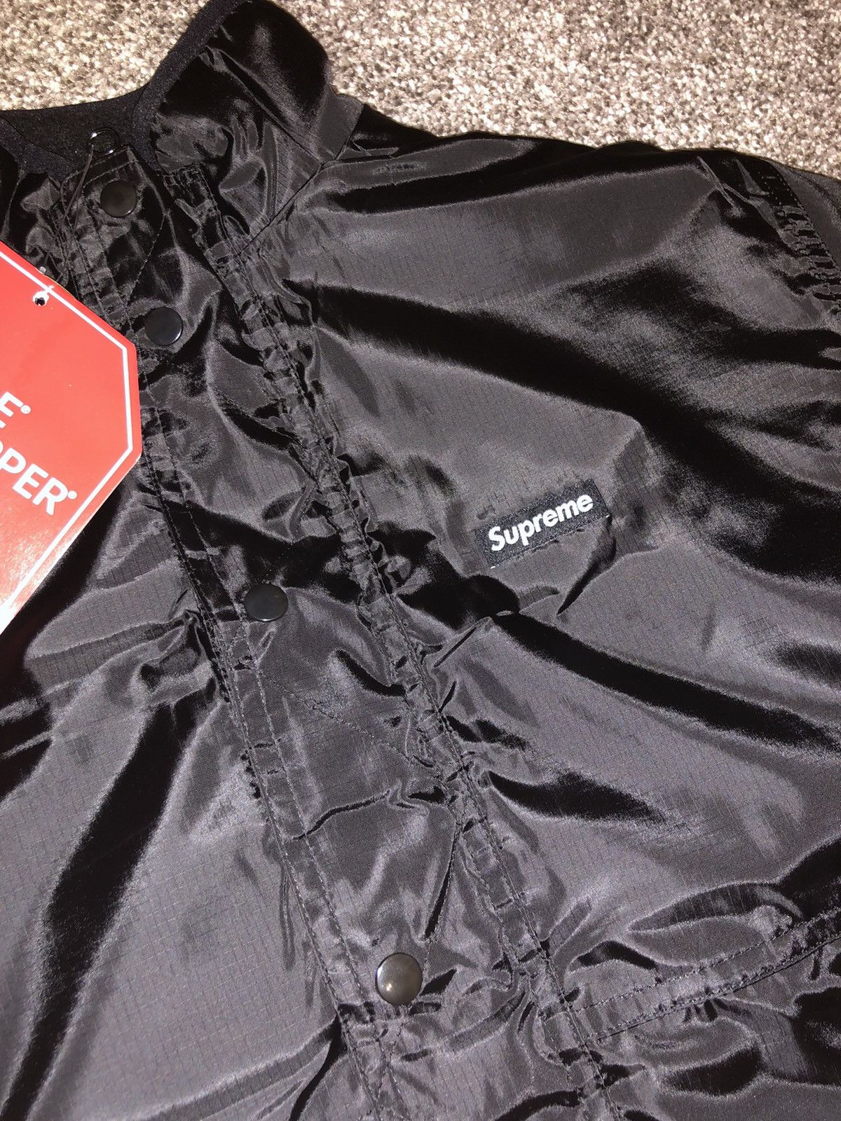 Goretex × Supreme Supreme Reversible Logo Fleece Jacket (M) Size US M / EU 48-50 / 2 - 8 Thumbnail